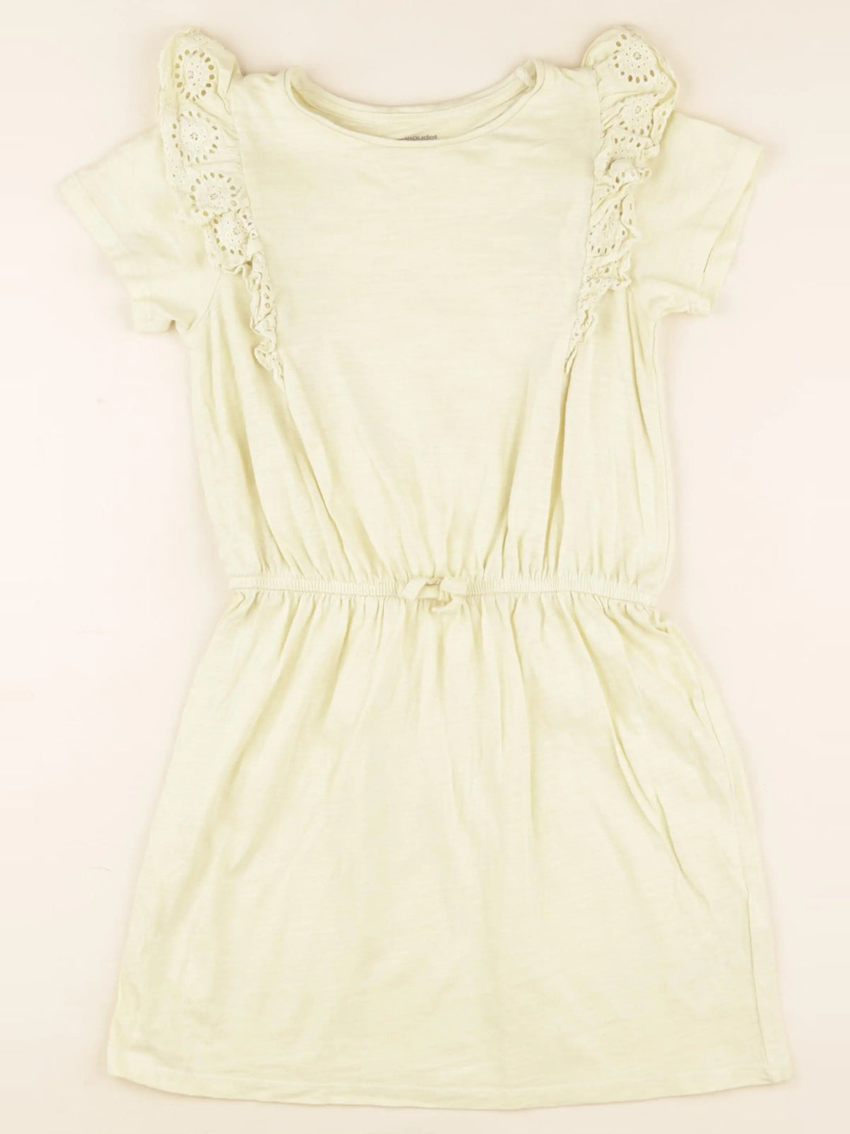 Vertbaudet - robe jaune - 8 ans