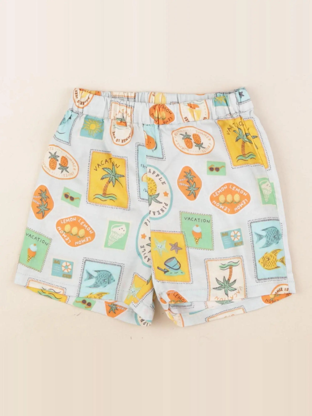 H&M - short multicolore - 18/24 mois