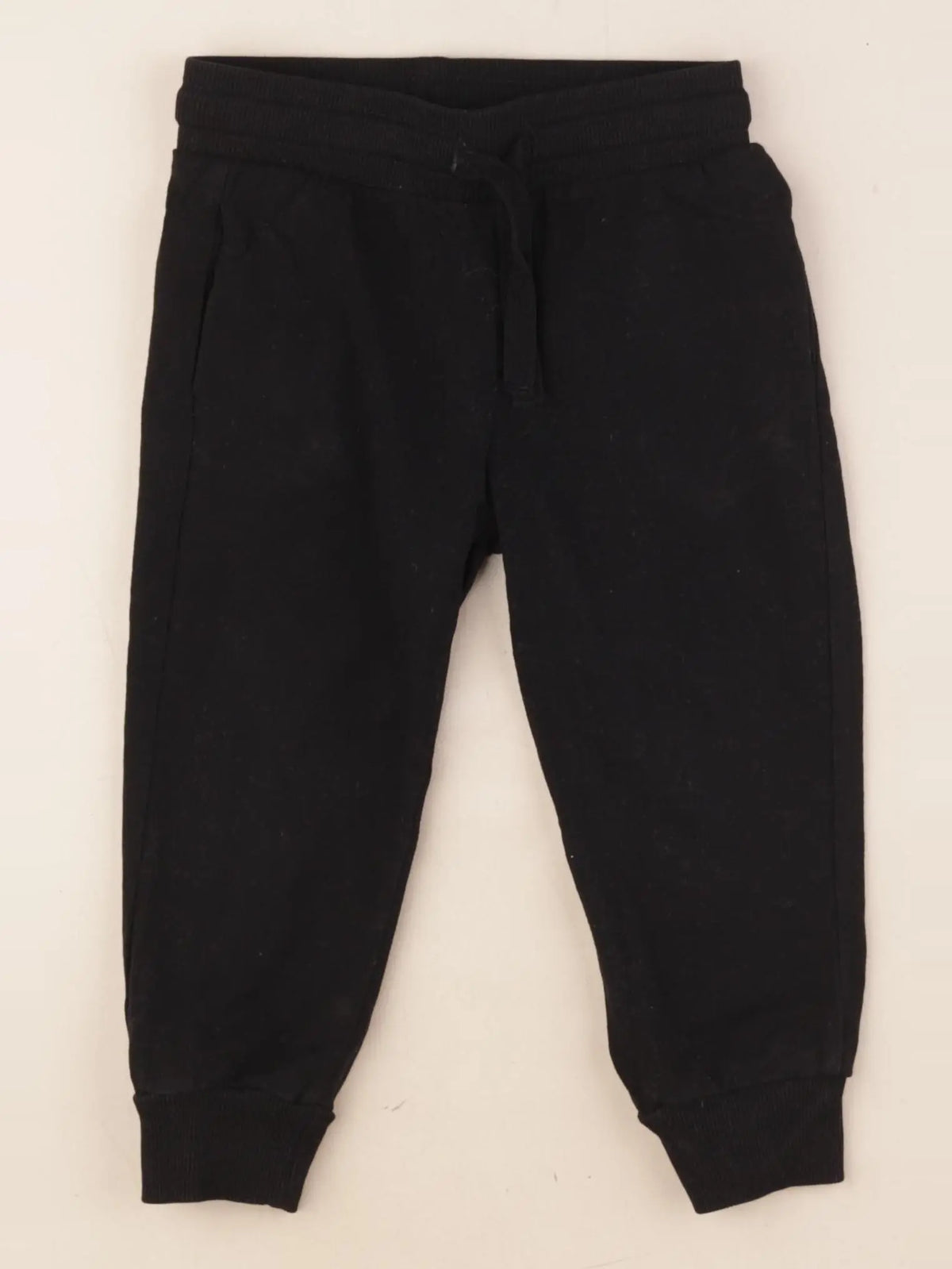 H&M - jogging noir - 18/24 mois