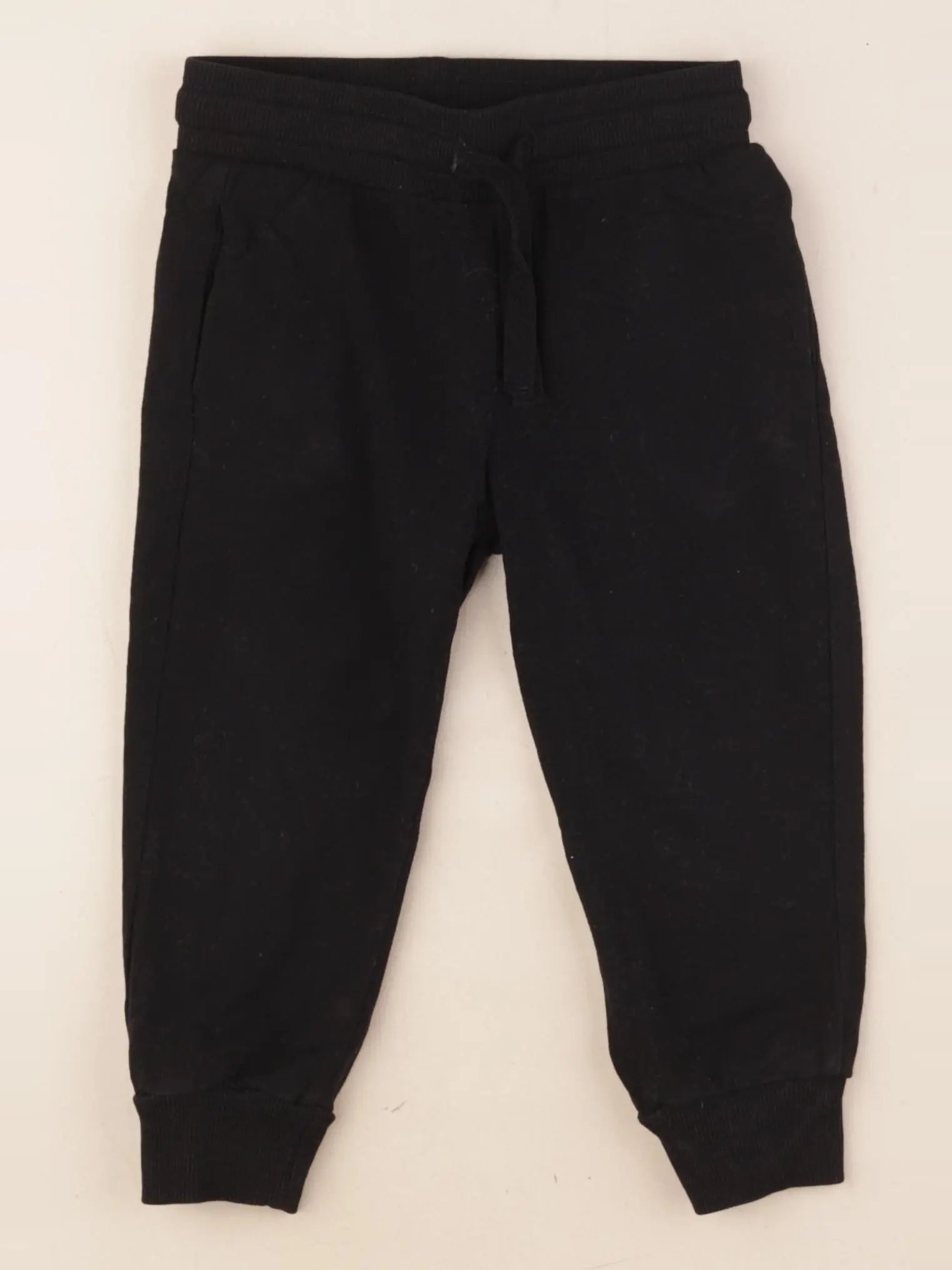 H&M - jogging noir - 18/24 mois