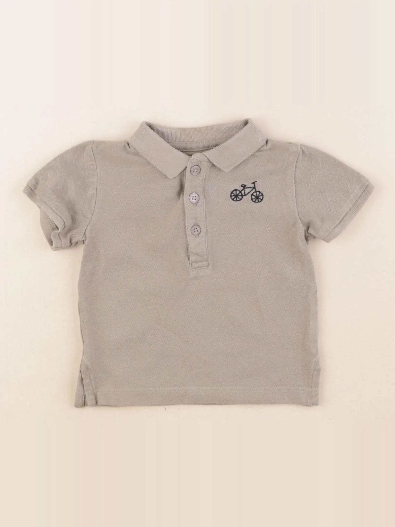 Boutchou - polo vert - 12 mois