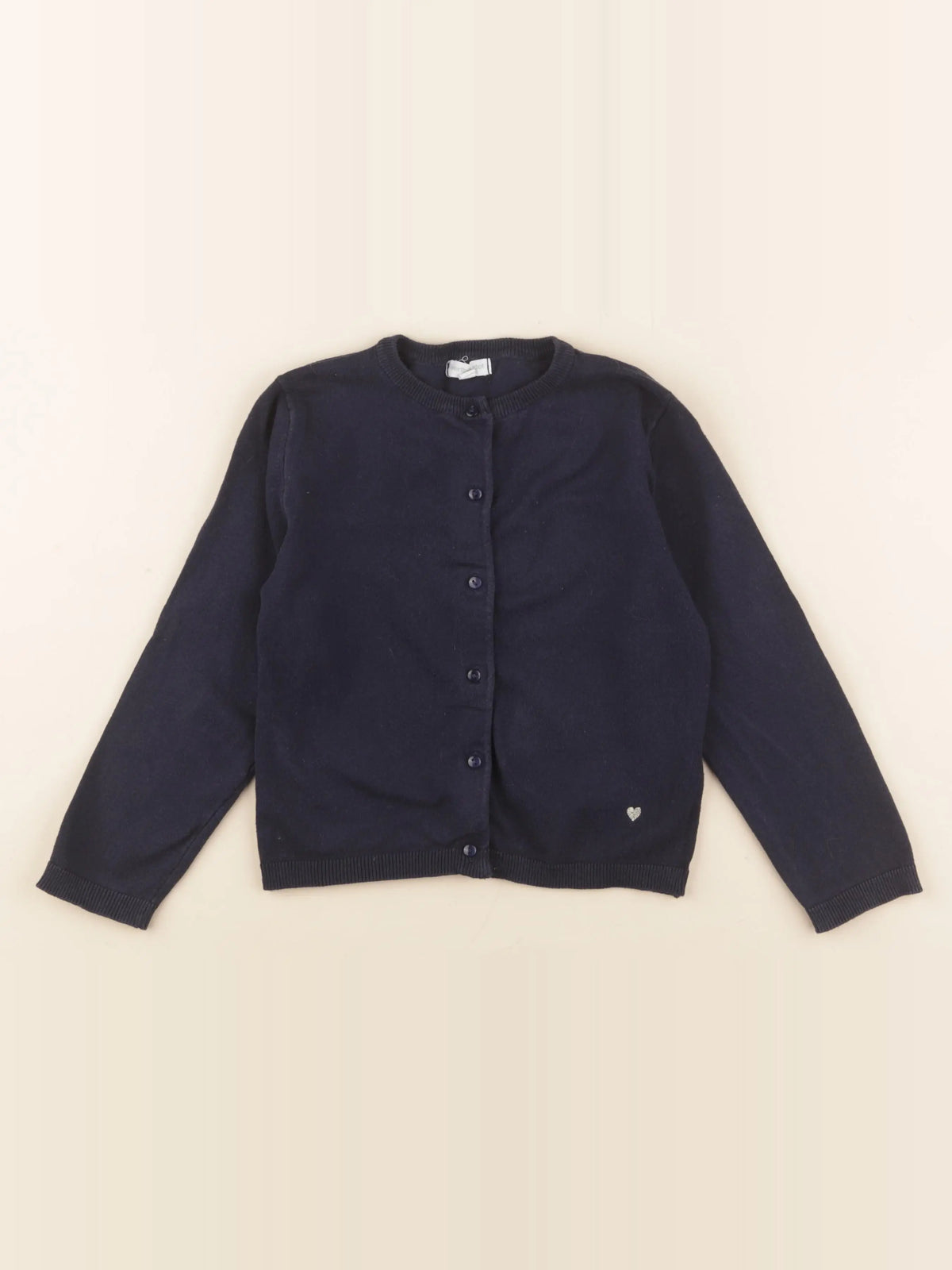 Vertbaudet - gilet bleu - 6 ans