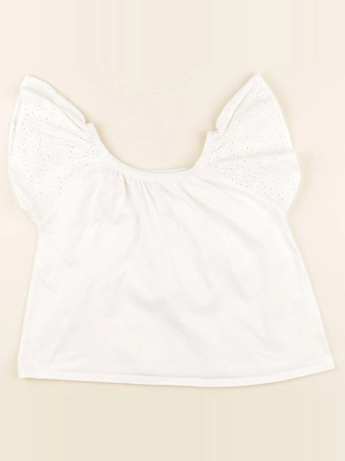 Vertbaudet - tee-shirt blanc - 5 ans