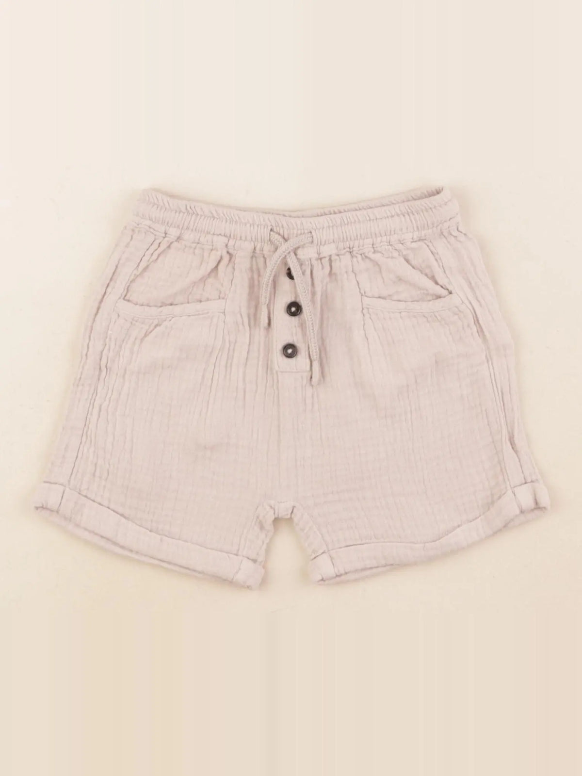 Vertbaudet - short marron - 24 mois