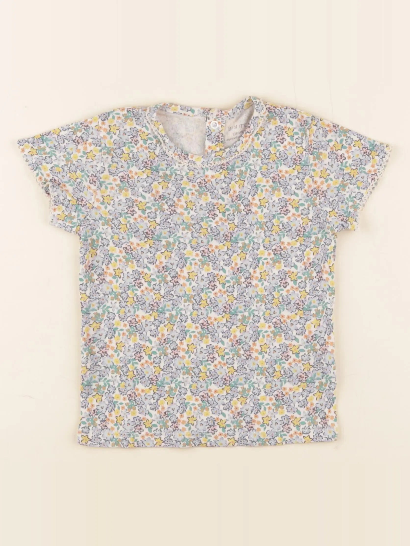 Boutchou - tee-shirt multicolore - 24 mois