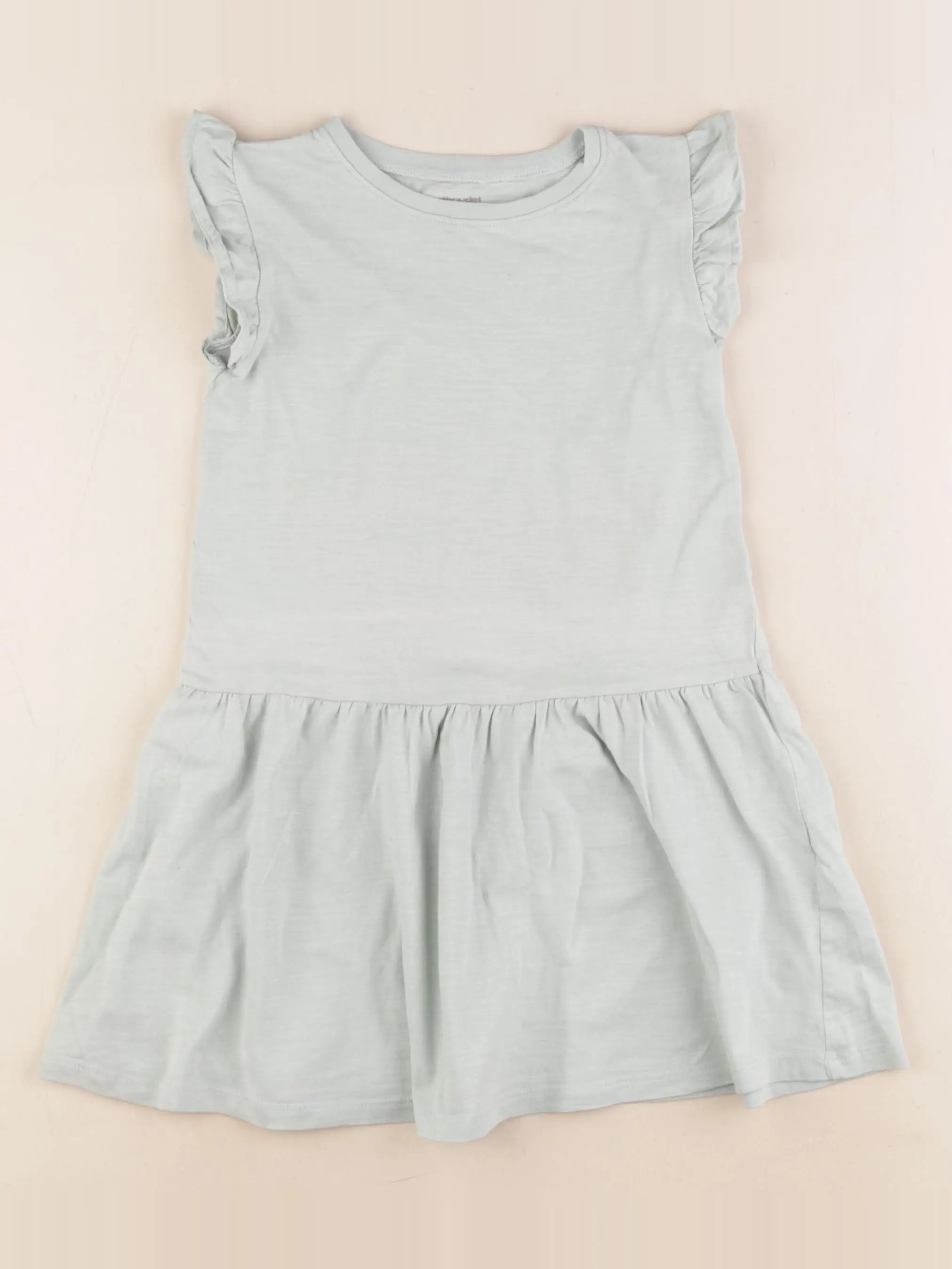Vertbaudet - robe vert - 4 ans