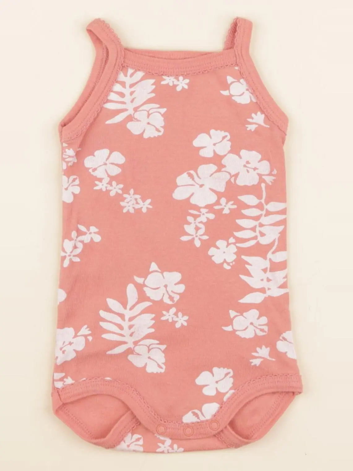 Petit Bateau - body rose - 3 mois