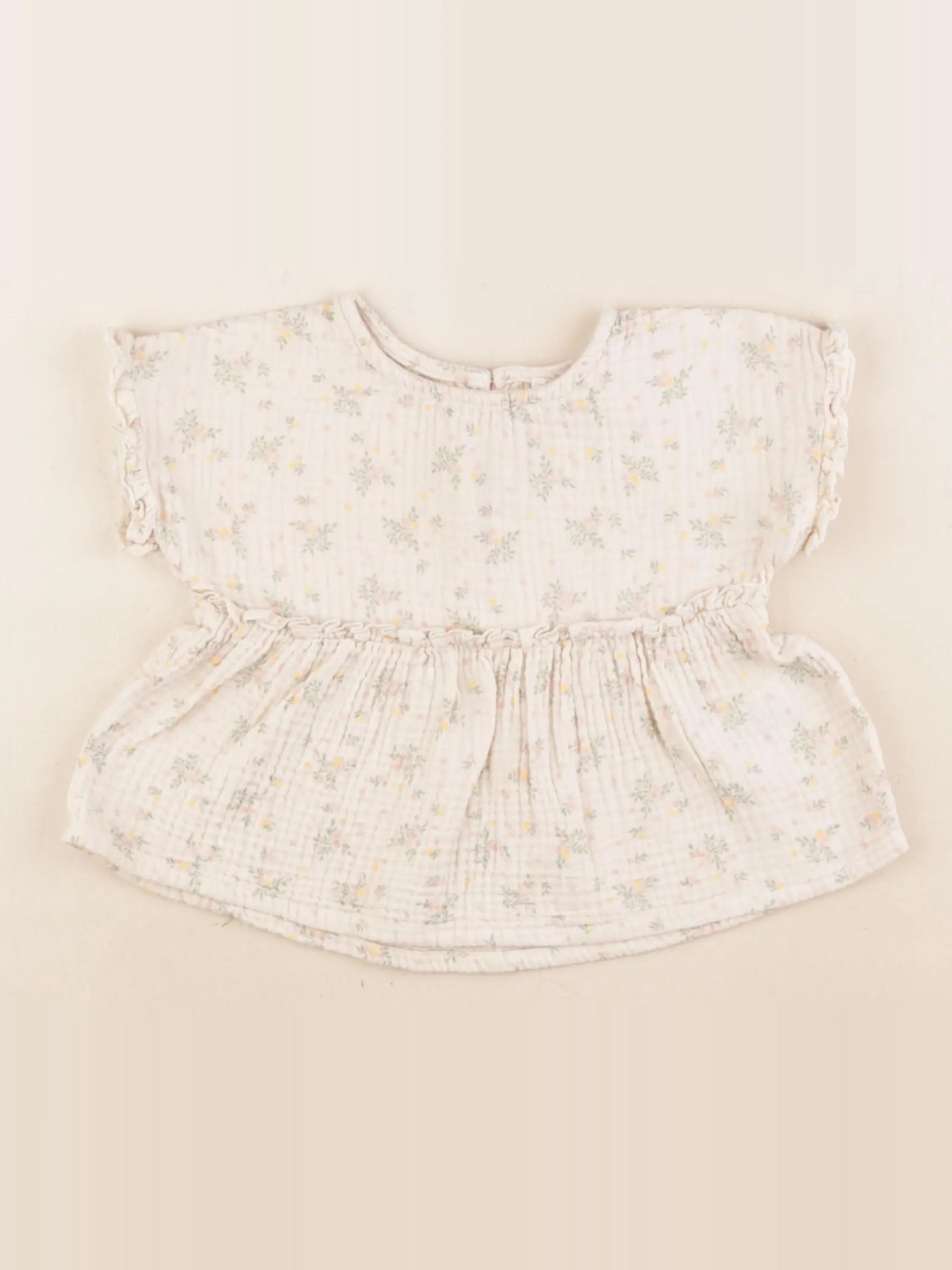 Vertbaudet - blouse beige - 3 ans