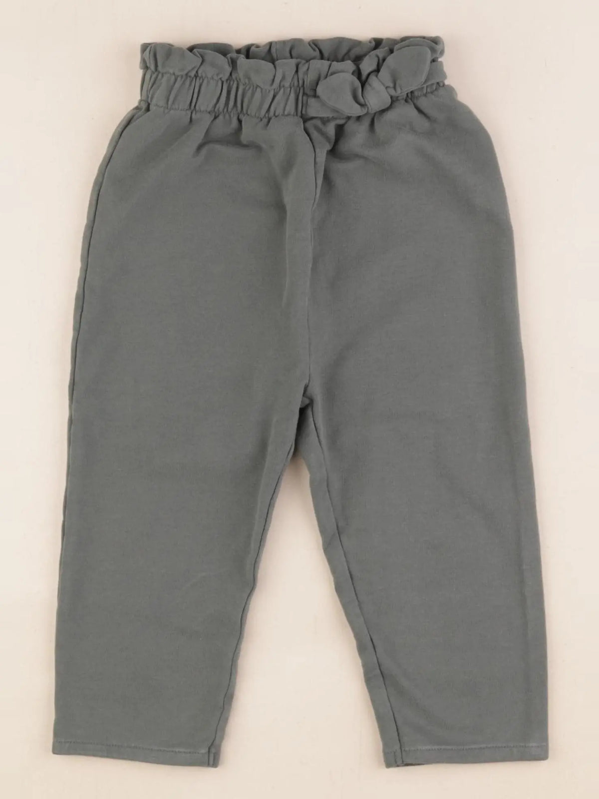 Vertbaudet - pantalon vert - 24 mois