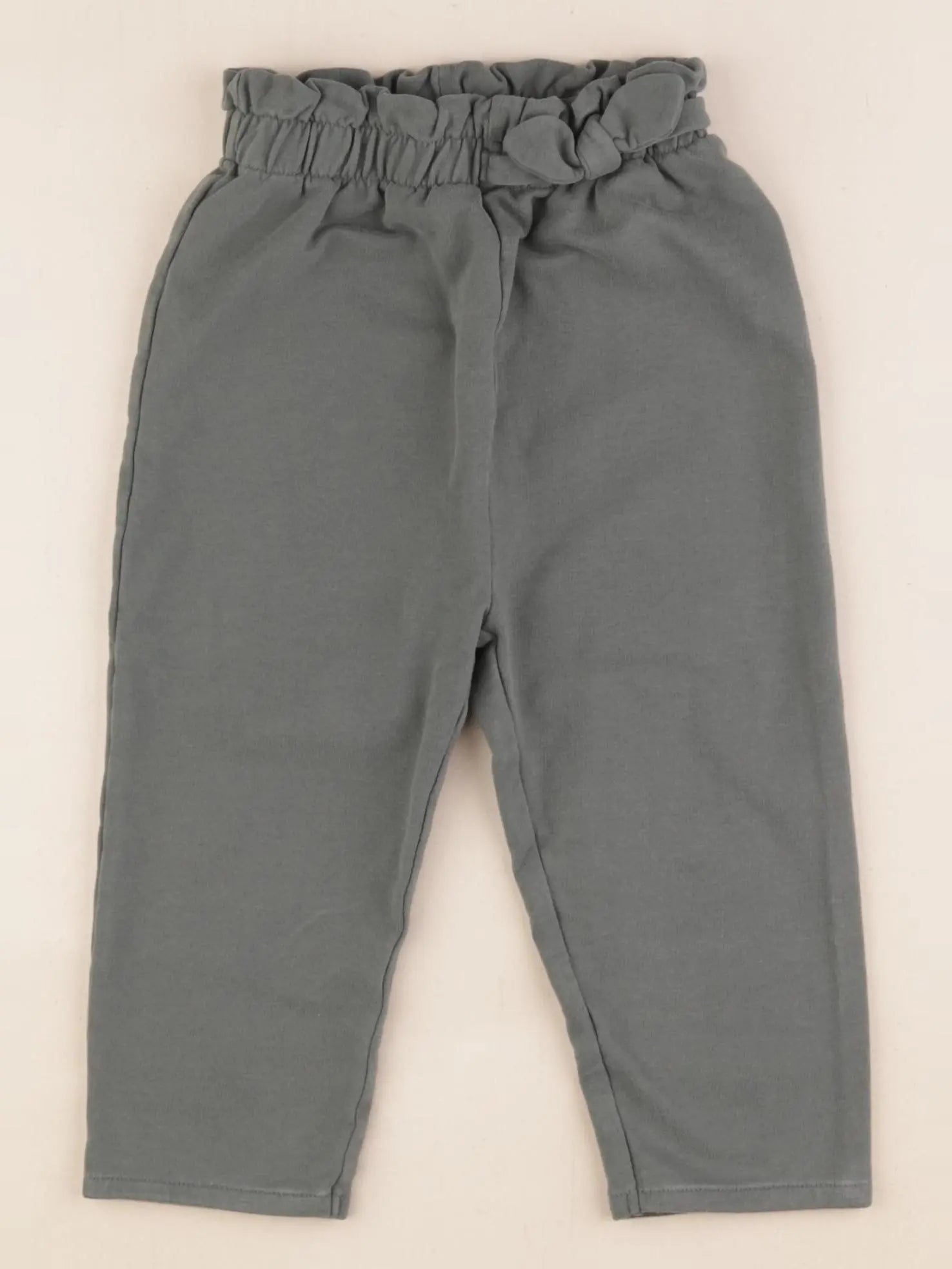 Vertbaudet - pantalon vert - 24 mois
