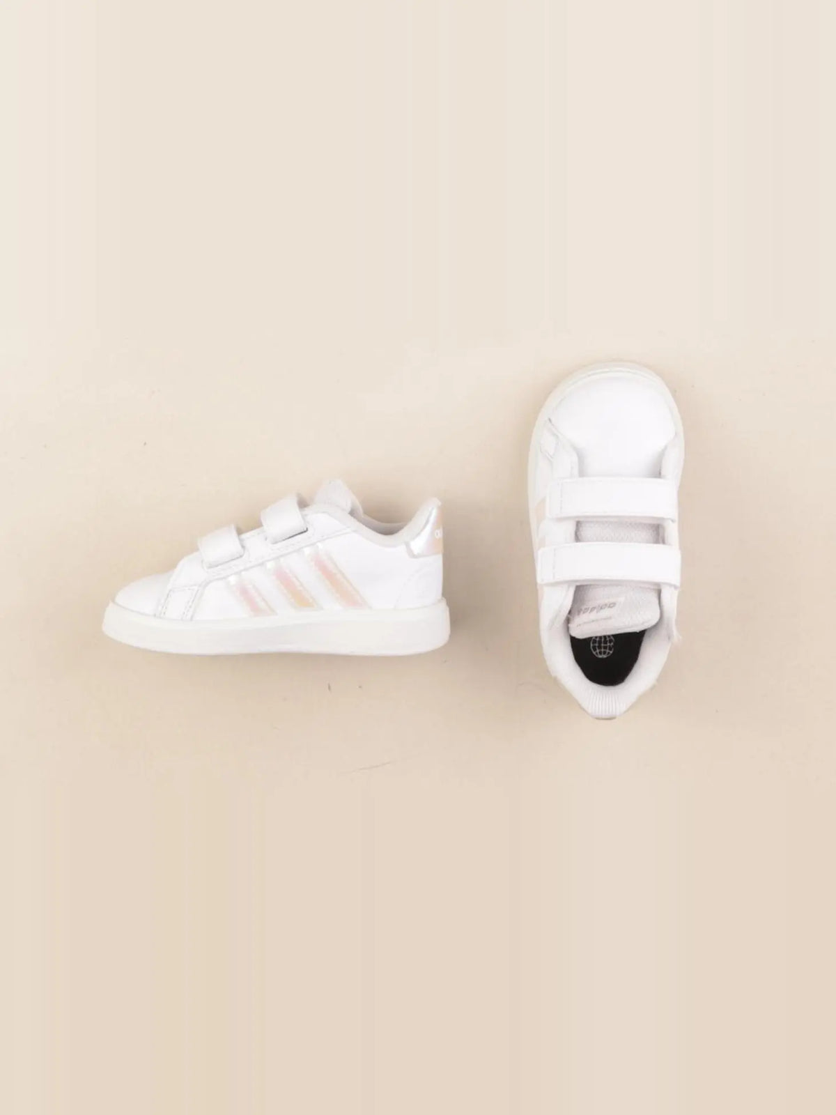 Adidas - baskets blanc - pointure 21