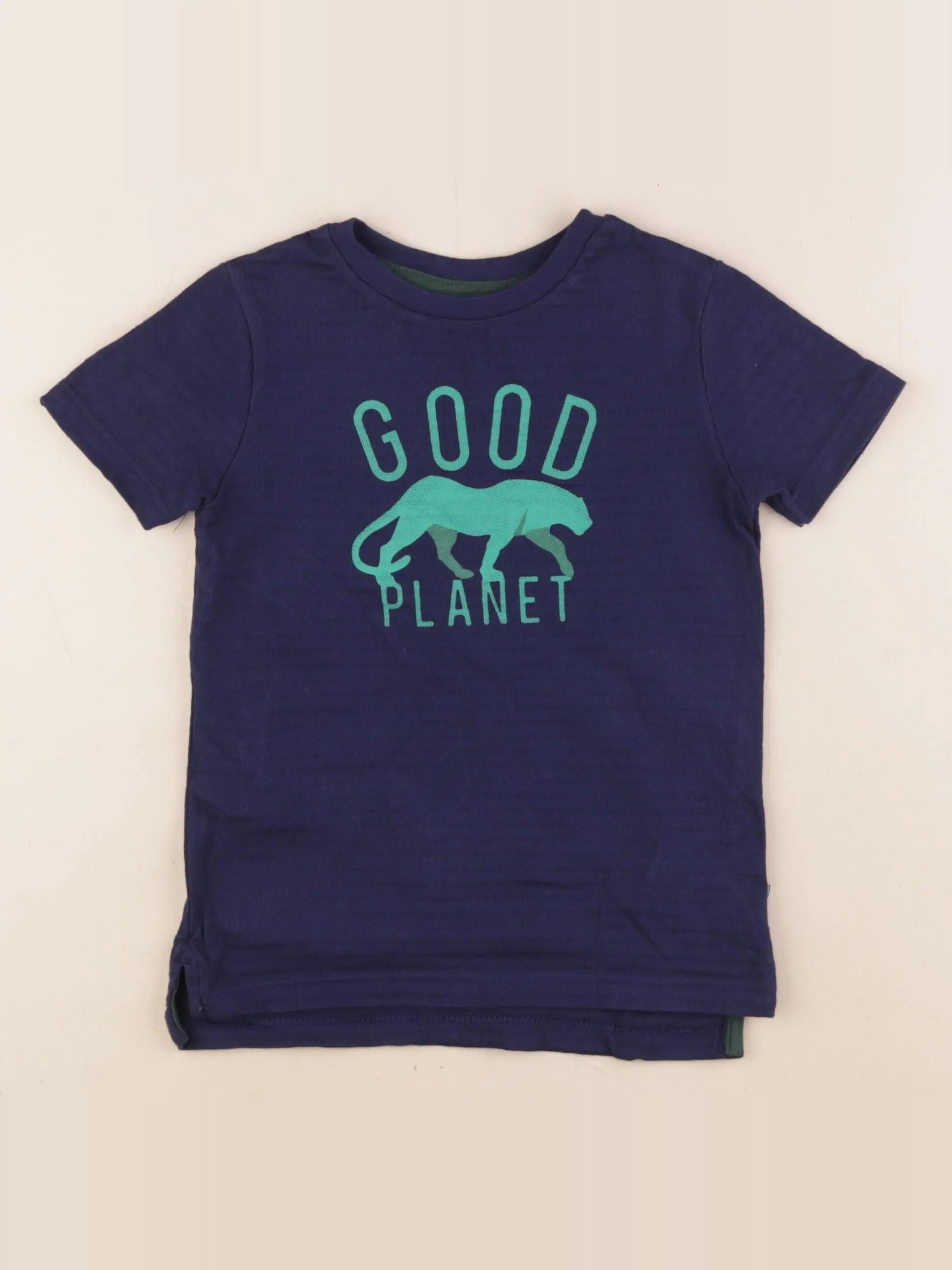 Okaidi - tee-shirt bleu - 4 ans