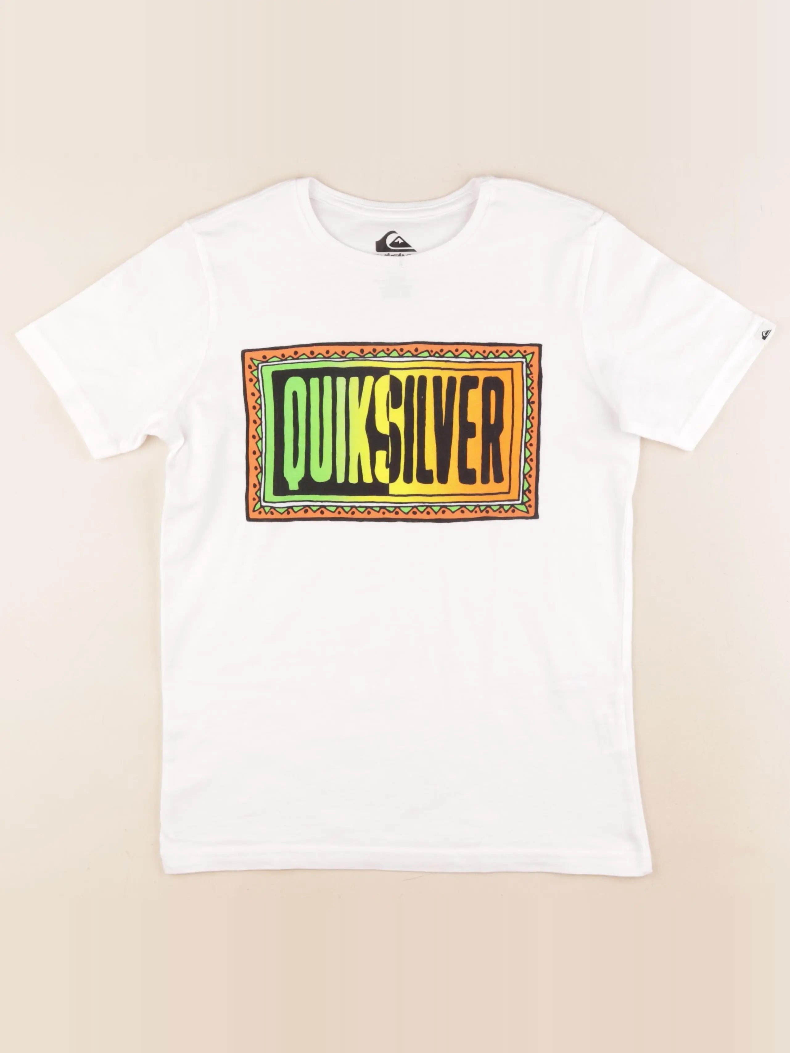 Quiksilver - tee-shirt blanc - 10 ans