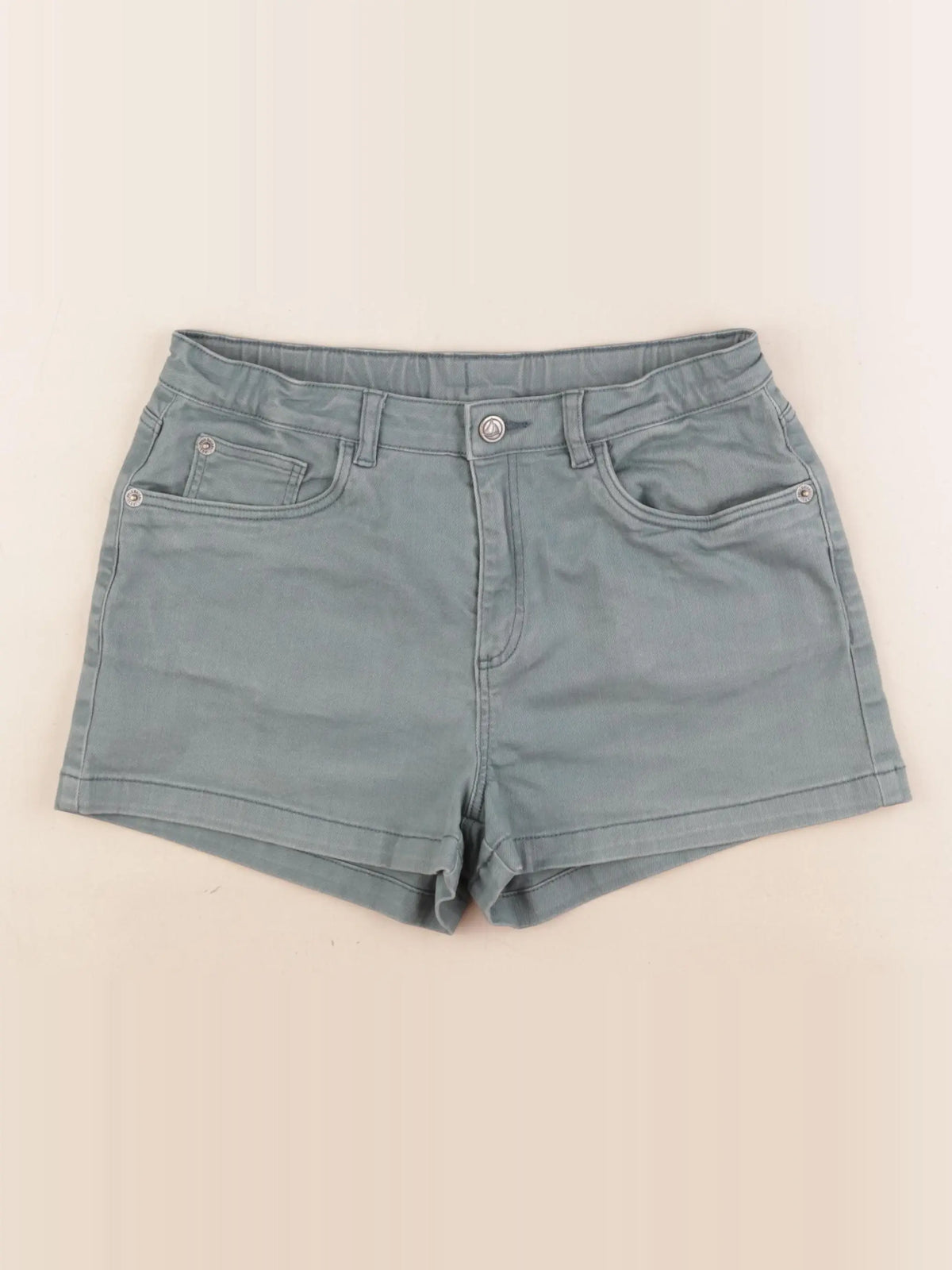 Petit Bateau - short vert - 12 ans