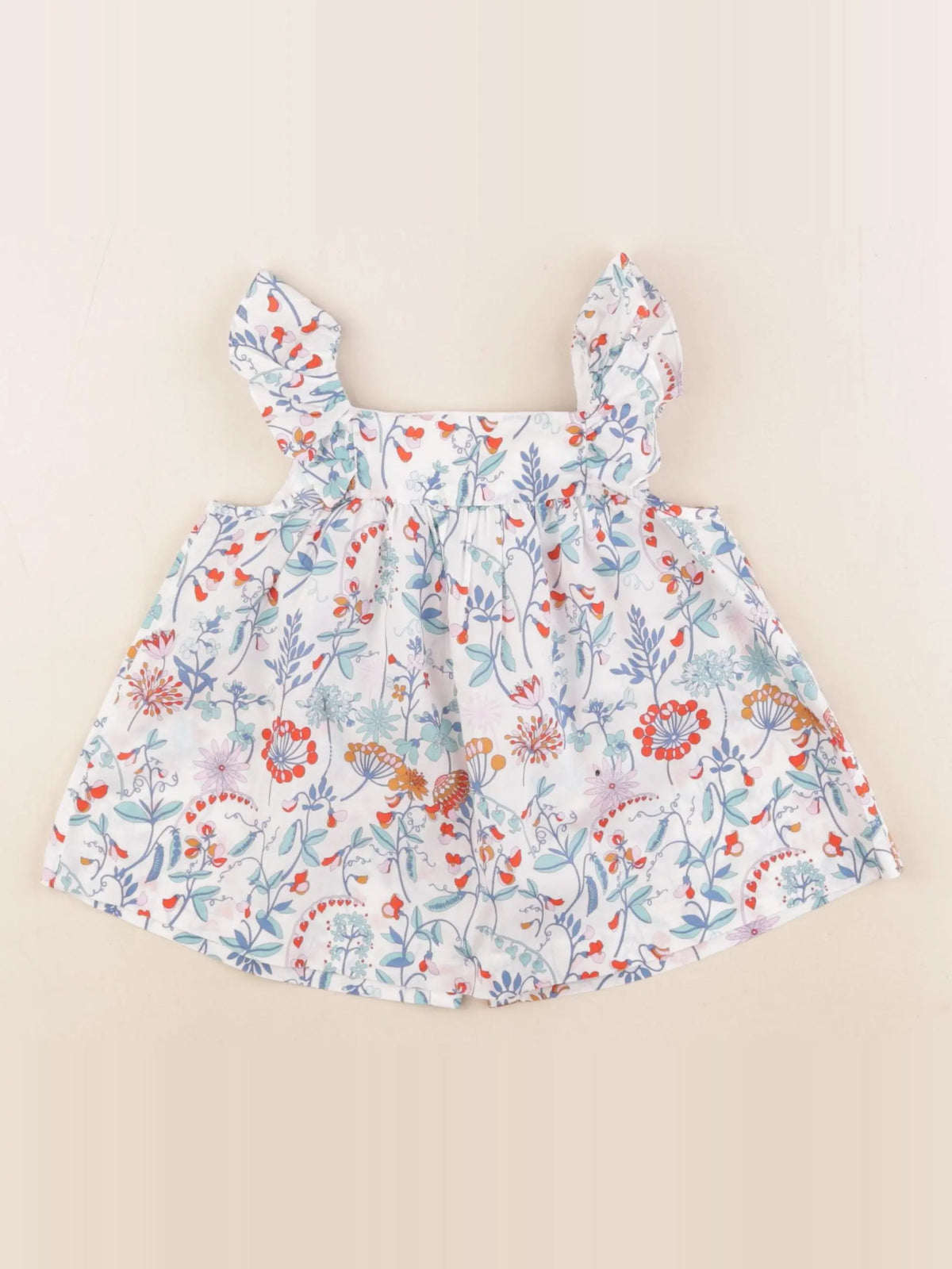 Jacadi - blouse liberty multicolore - 2 ans
