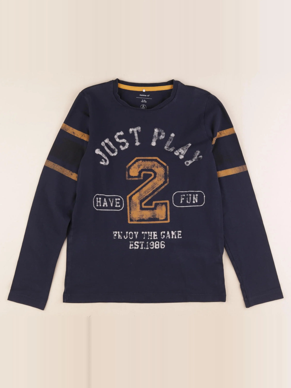 Name it - tee-shirt bleu - 9/10 ans