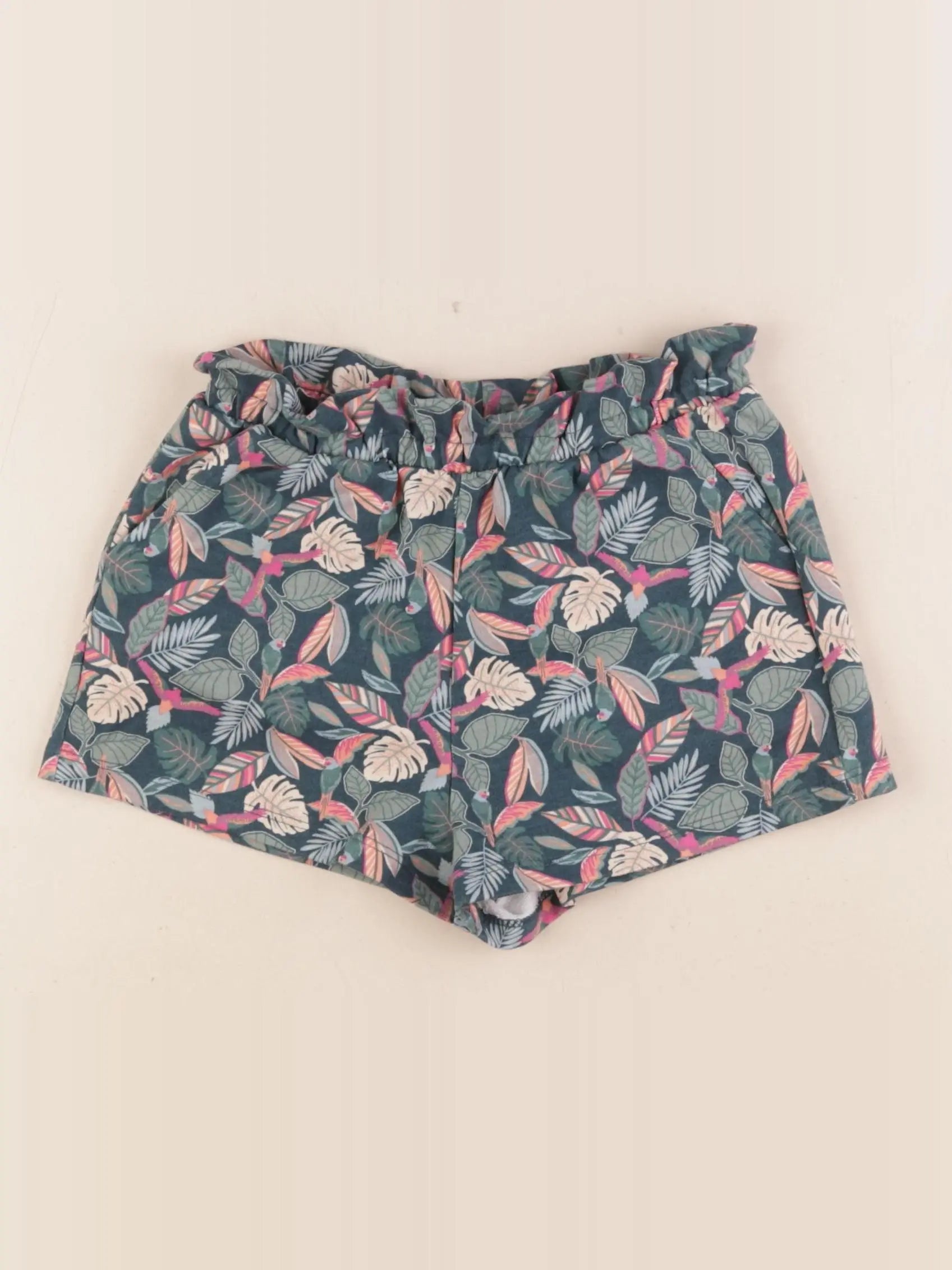 Vertbaudet - short vert - 6 ans