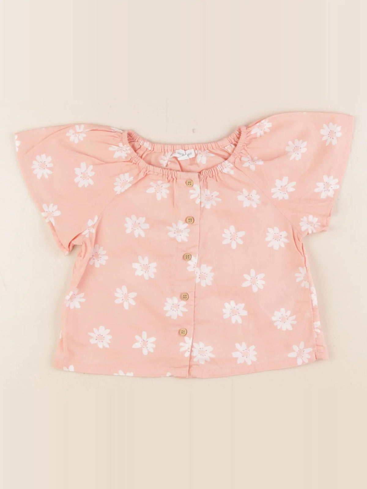 Vertbaudet - blouse rose - 18 mois