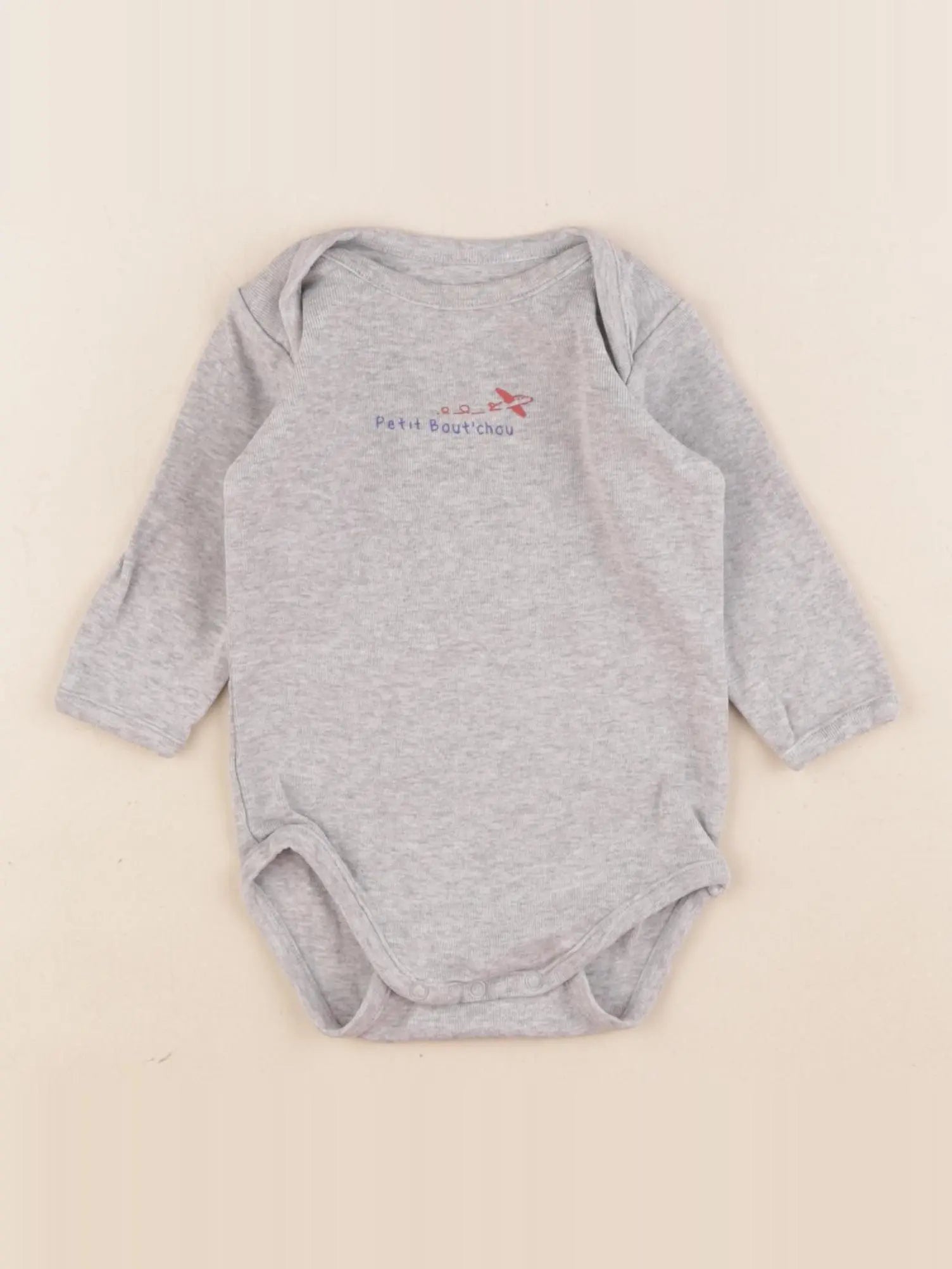 Boutchou - body gris - 6 mois