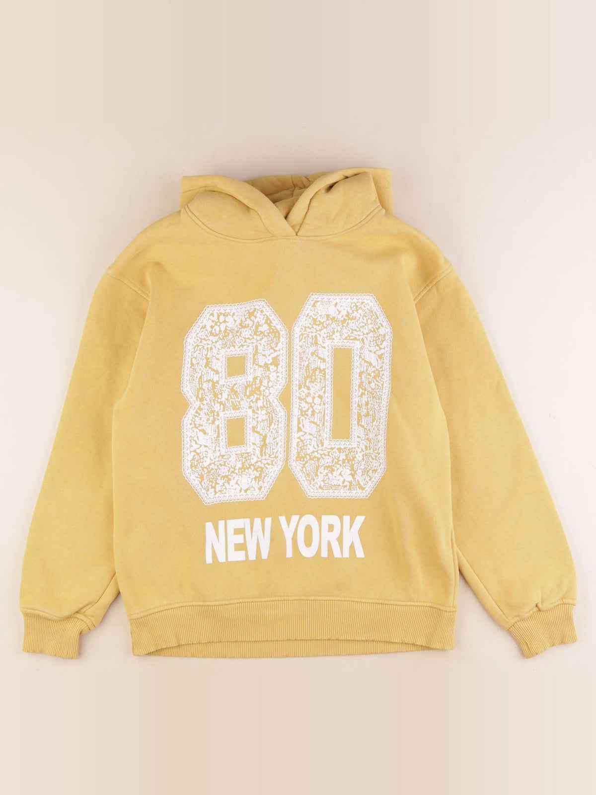 Zara - sweat jaune - 11/12 ans