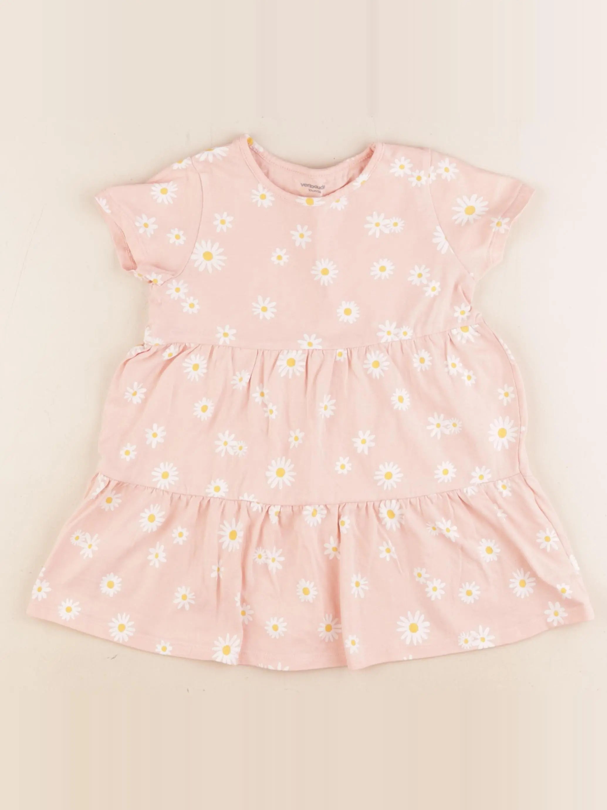 Vertbaudet - robe rose - 3 ans