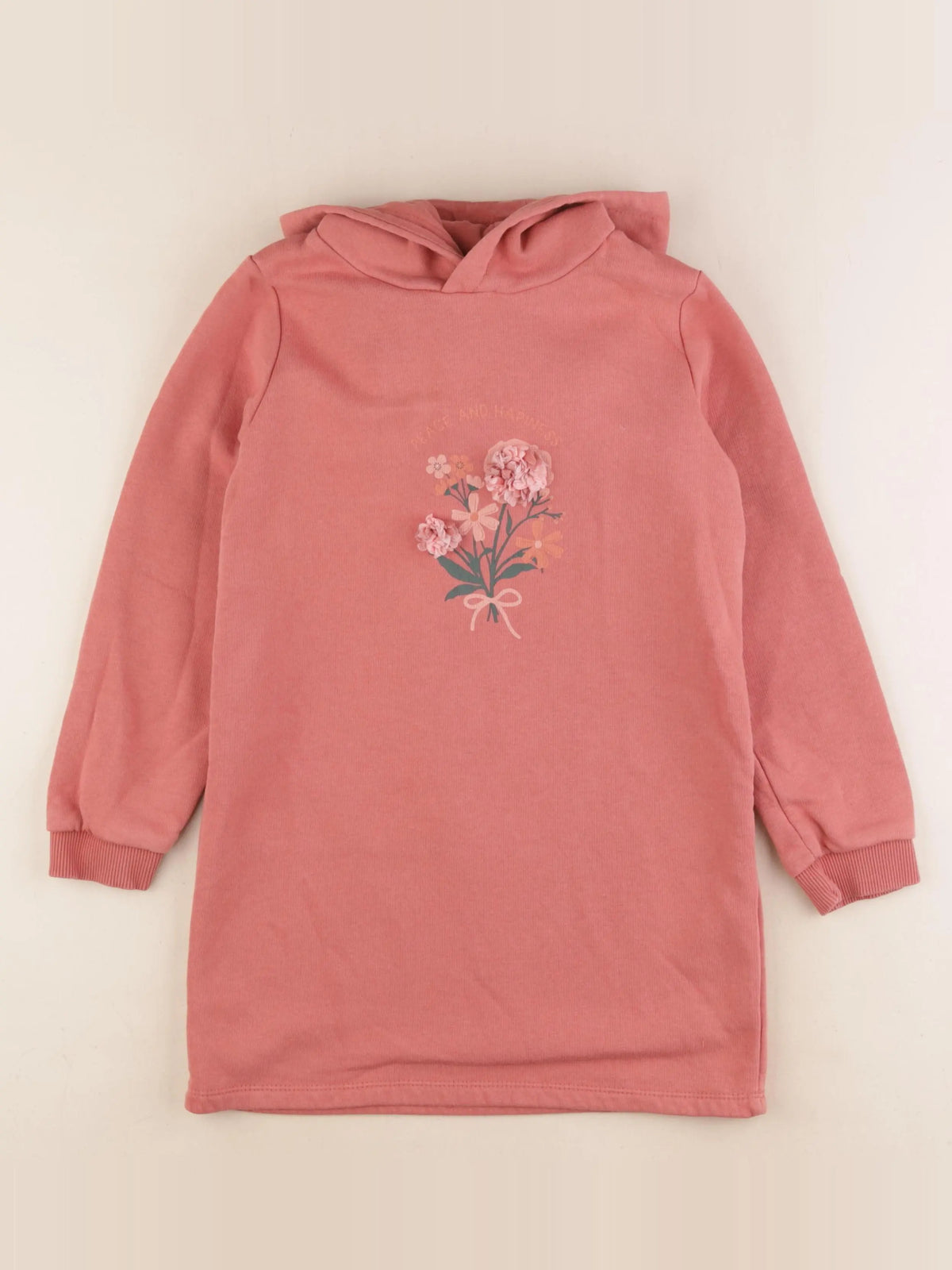Vertbaudet - robe rose - 8 ans