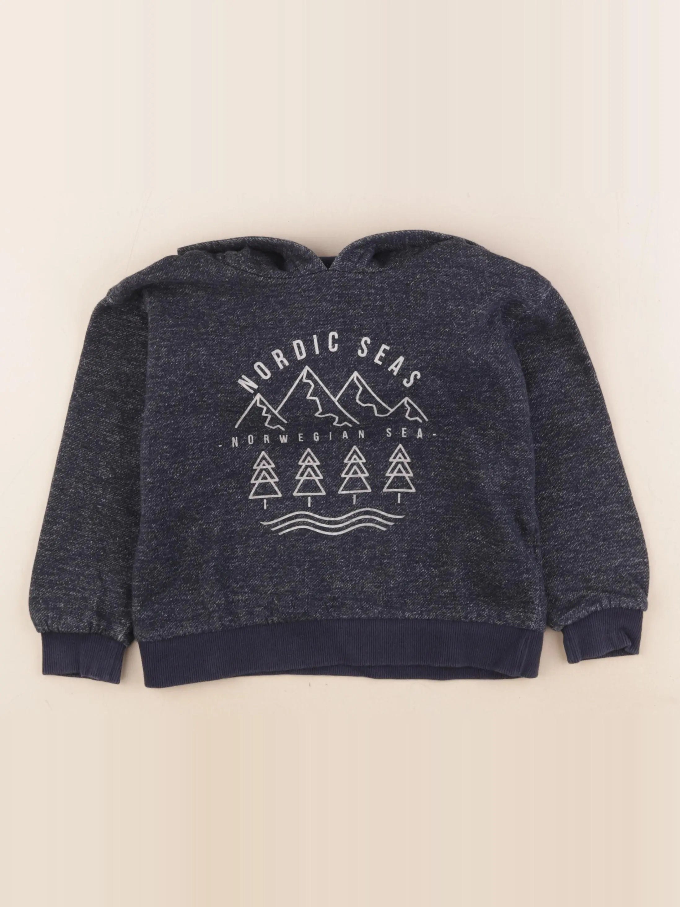 Vertbaudet - sweat bleu - 5 ans