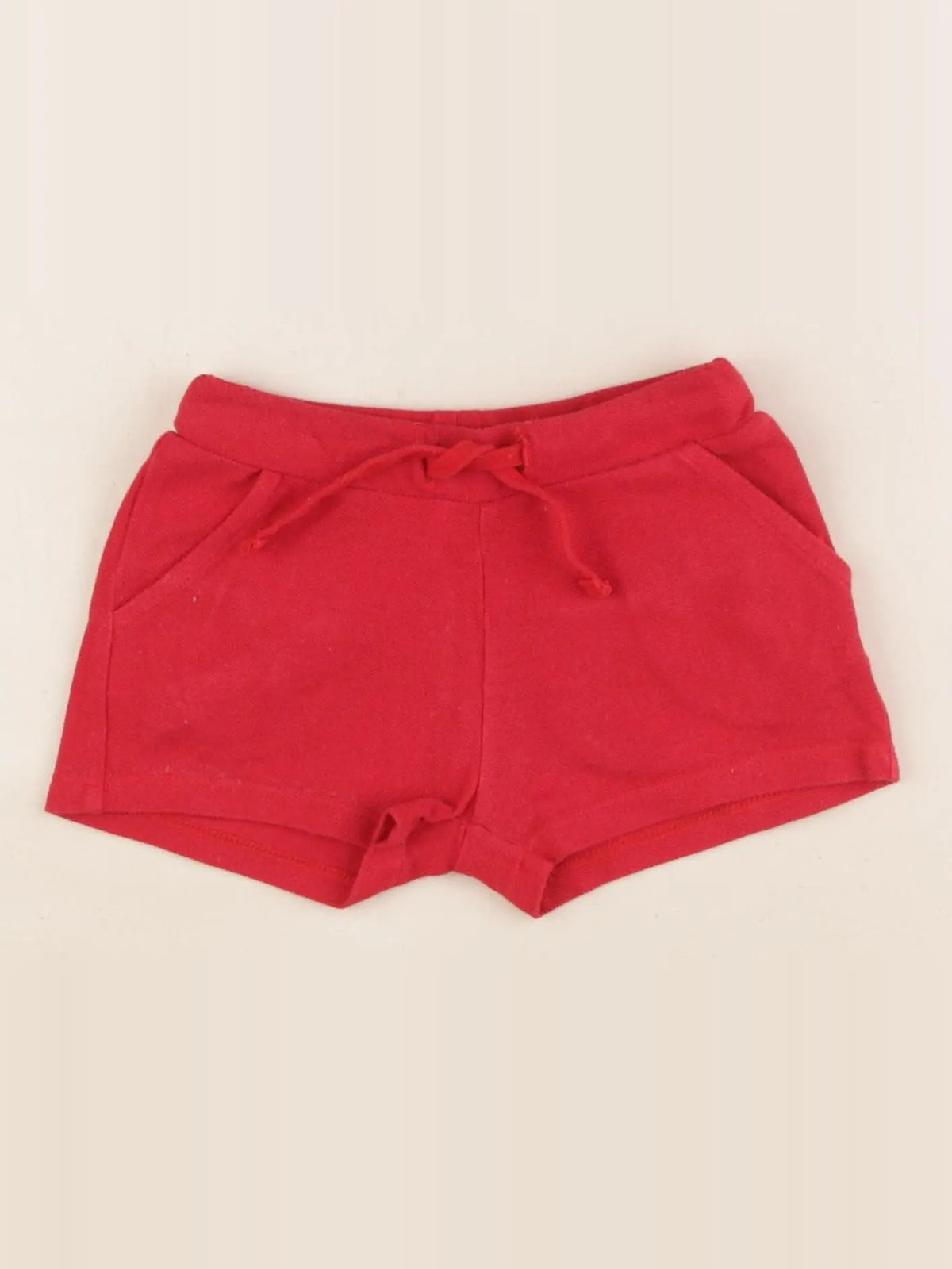 Boutchou - short rouge - 12 mois