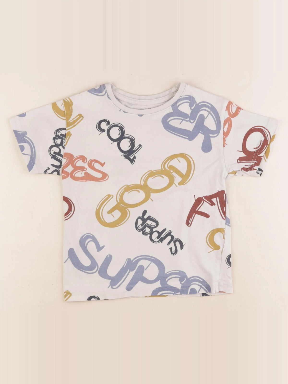 Vertbaudet - tee-shirt multicolore - 5 ans