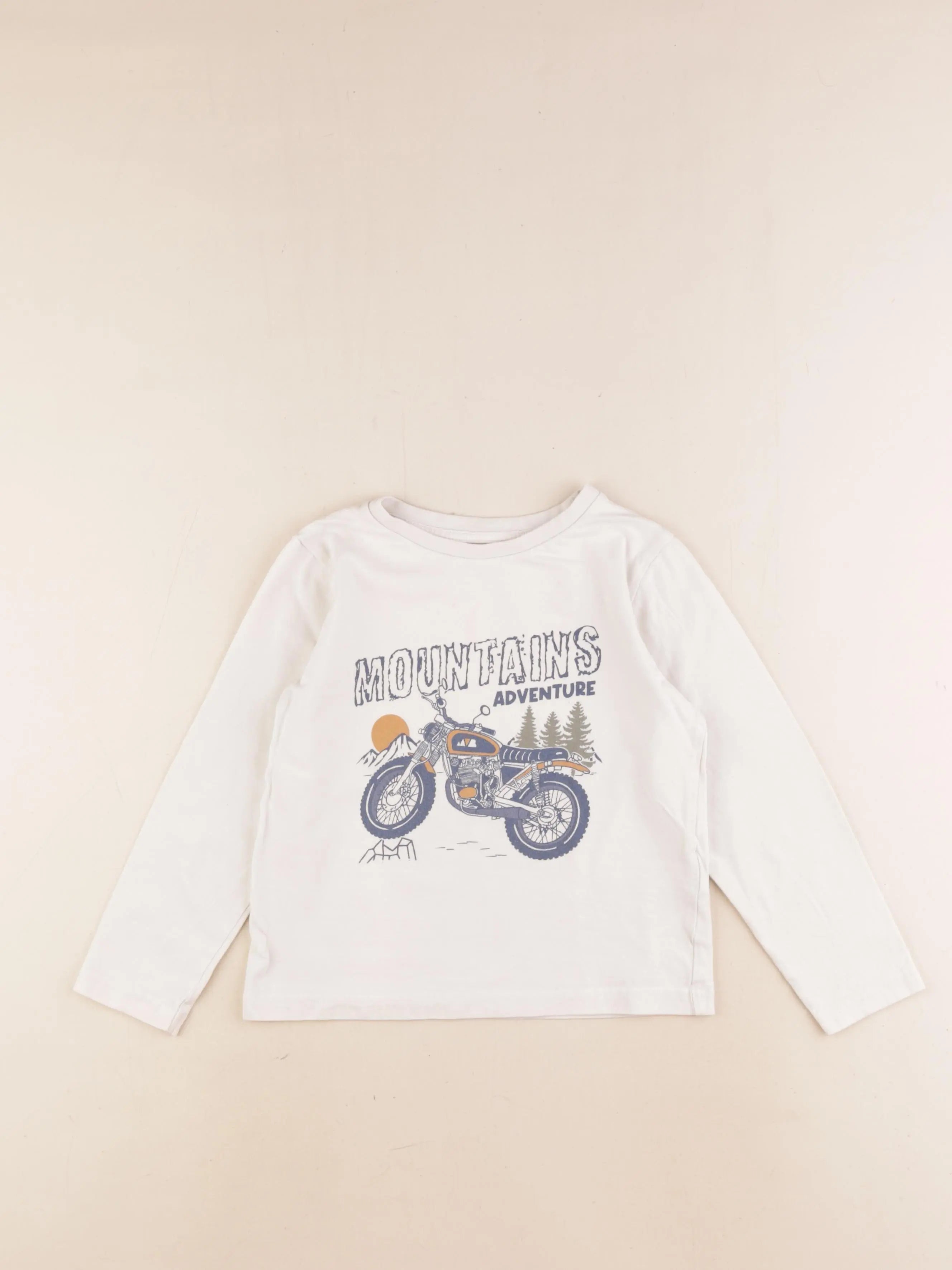Vertbaudet - tee-shirt multicolore - 6 ans
