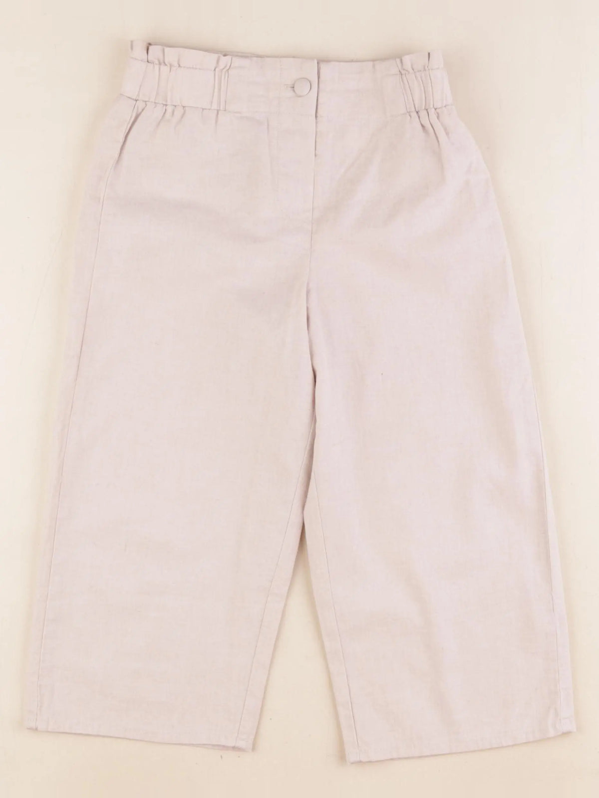 Mango - pantalon beige - 3/4 ans