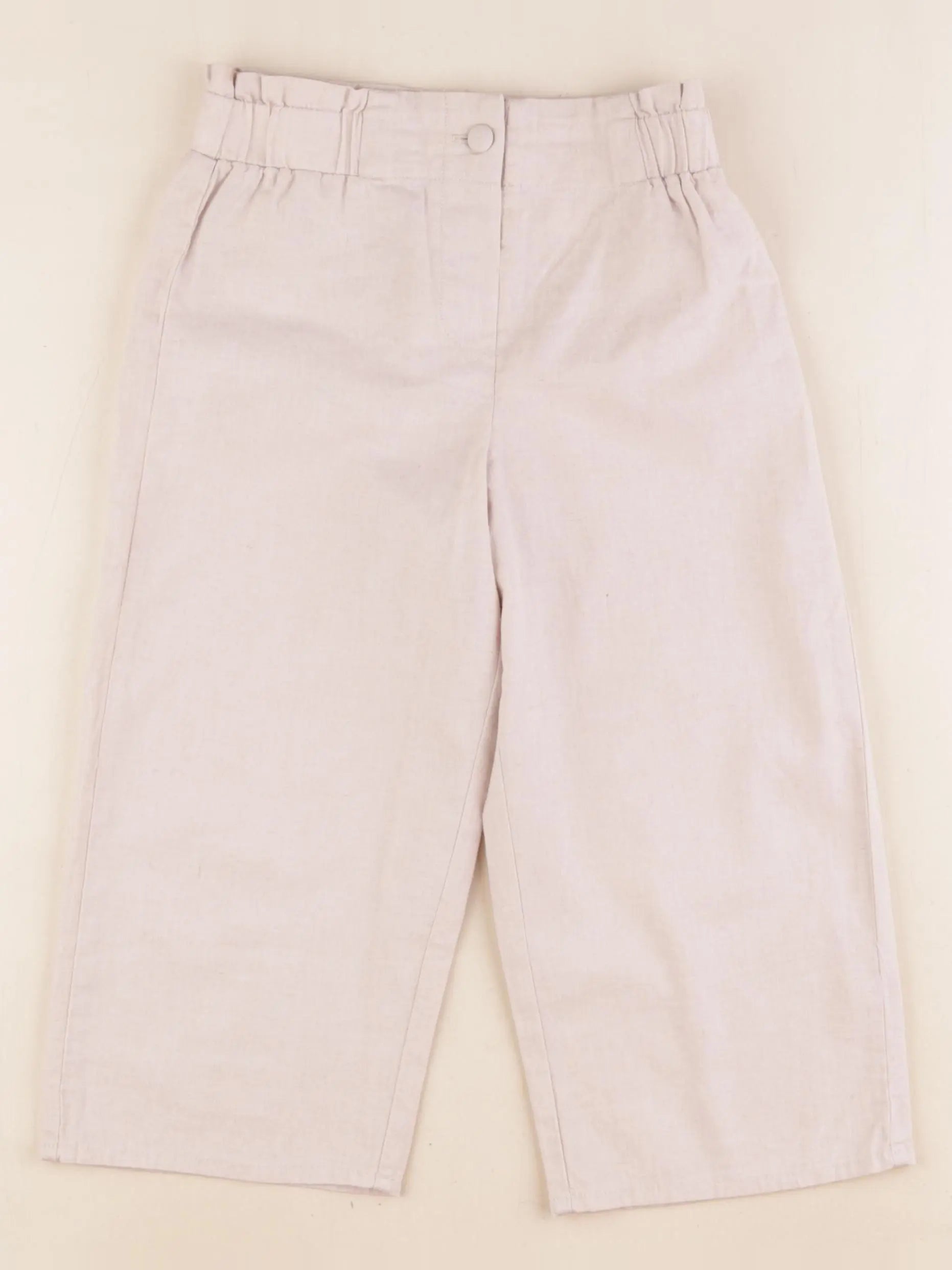 Mango - pantalon beige - 3/4 ans
