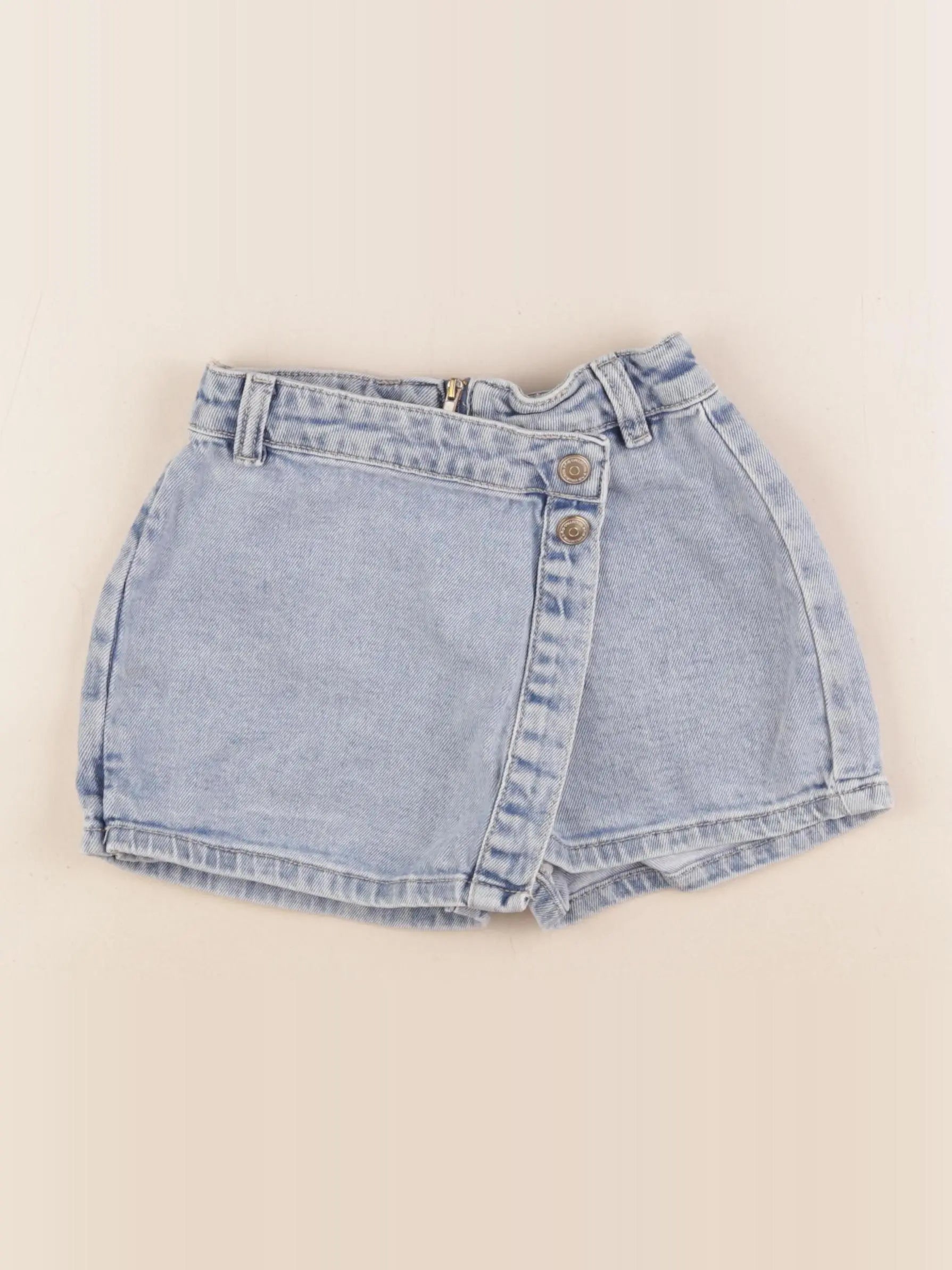 Tape à l'oeil - jupe short bleu - 6 ans
