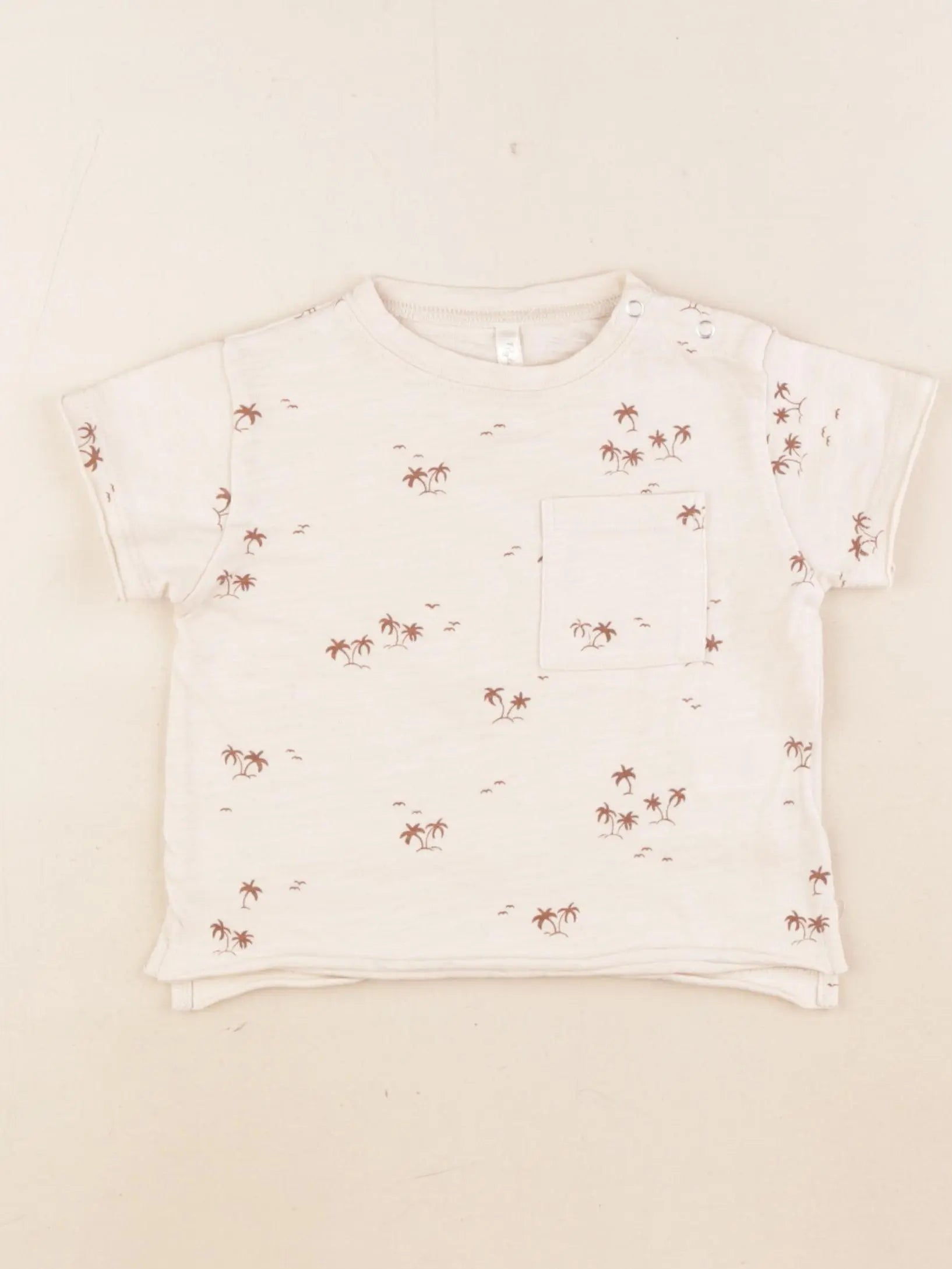 Rylee + Cru - tee-shirt marron - 6 mois