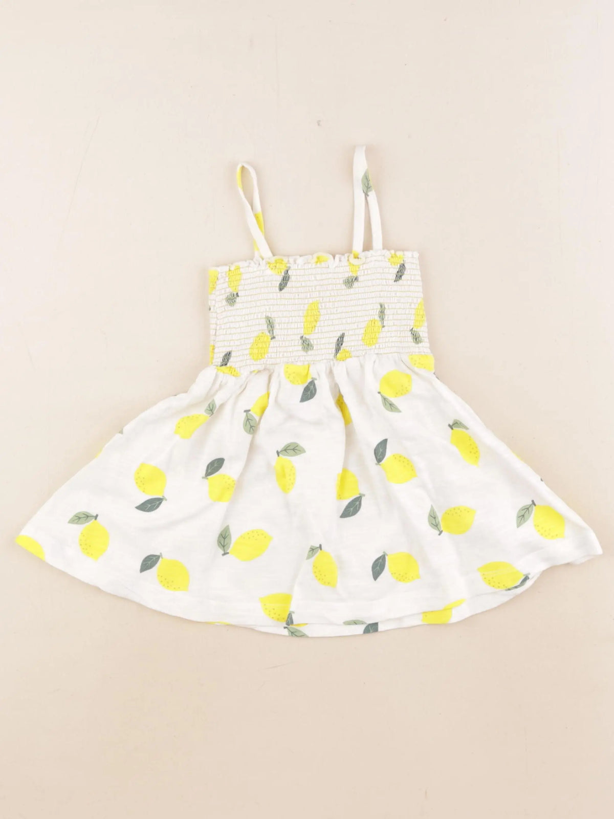 Boutchou - robe jaune - 9 mois
