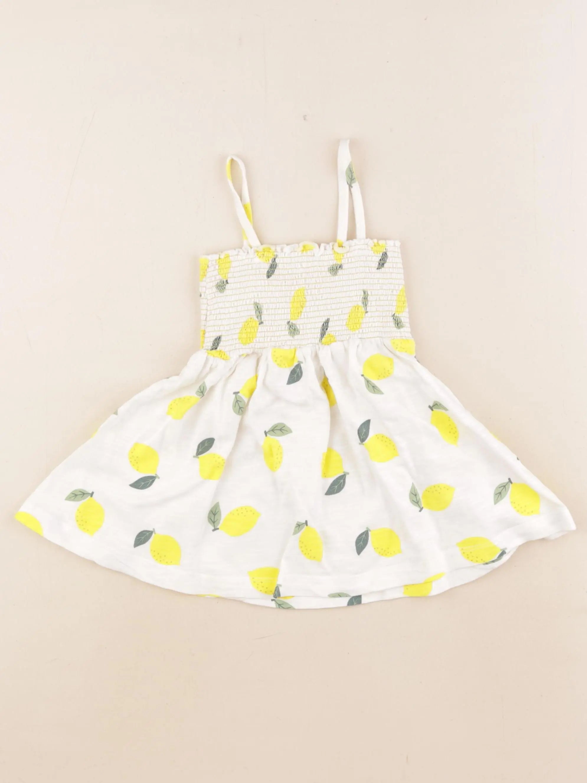 Boutchou - robe jaune - 9 mois