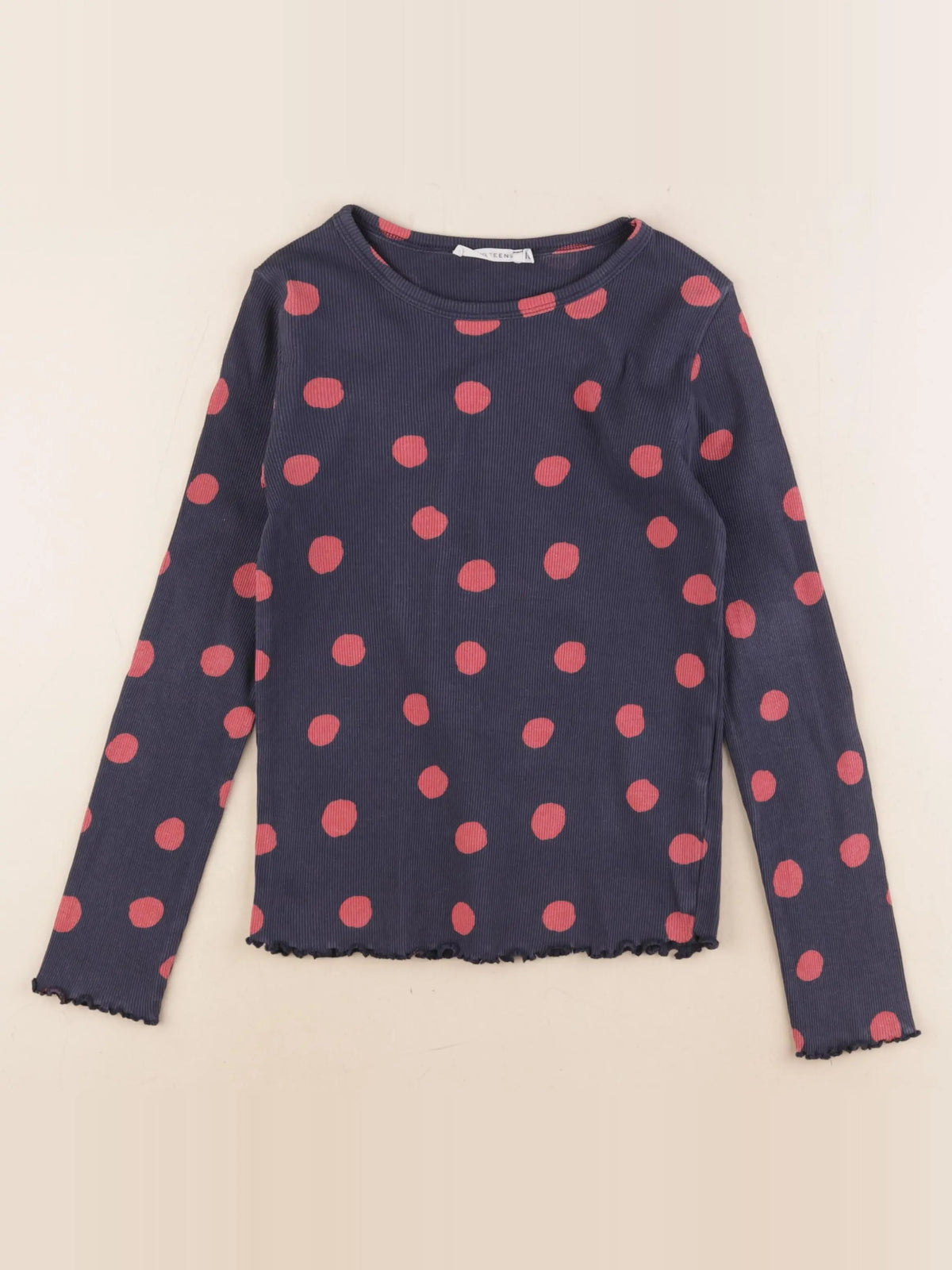 Monoprix - tee-shirt bleu, rouge - 10 ans