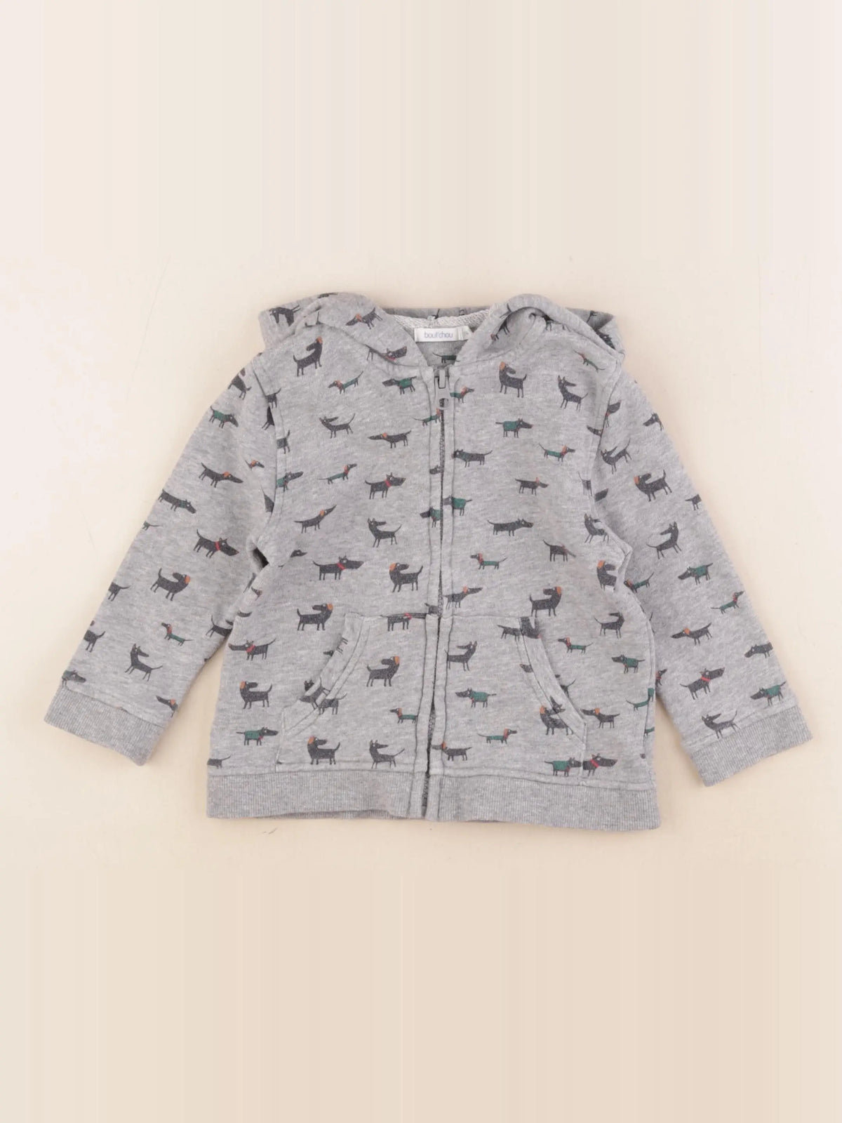 Boutchou - sweat gris - 24 mois