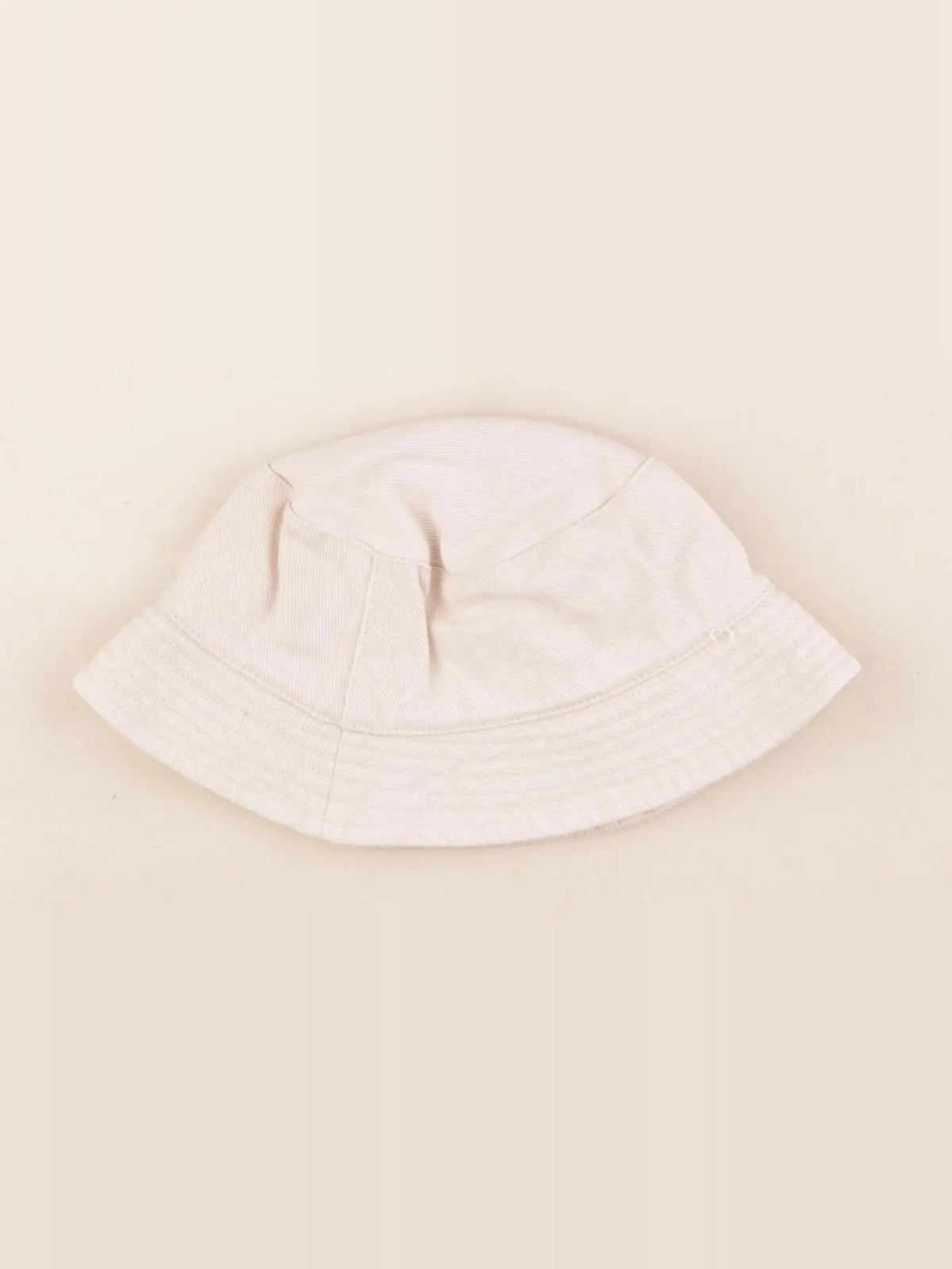 Monoprix - chapeau beige - 7/10 ans