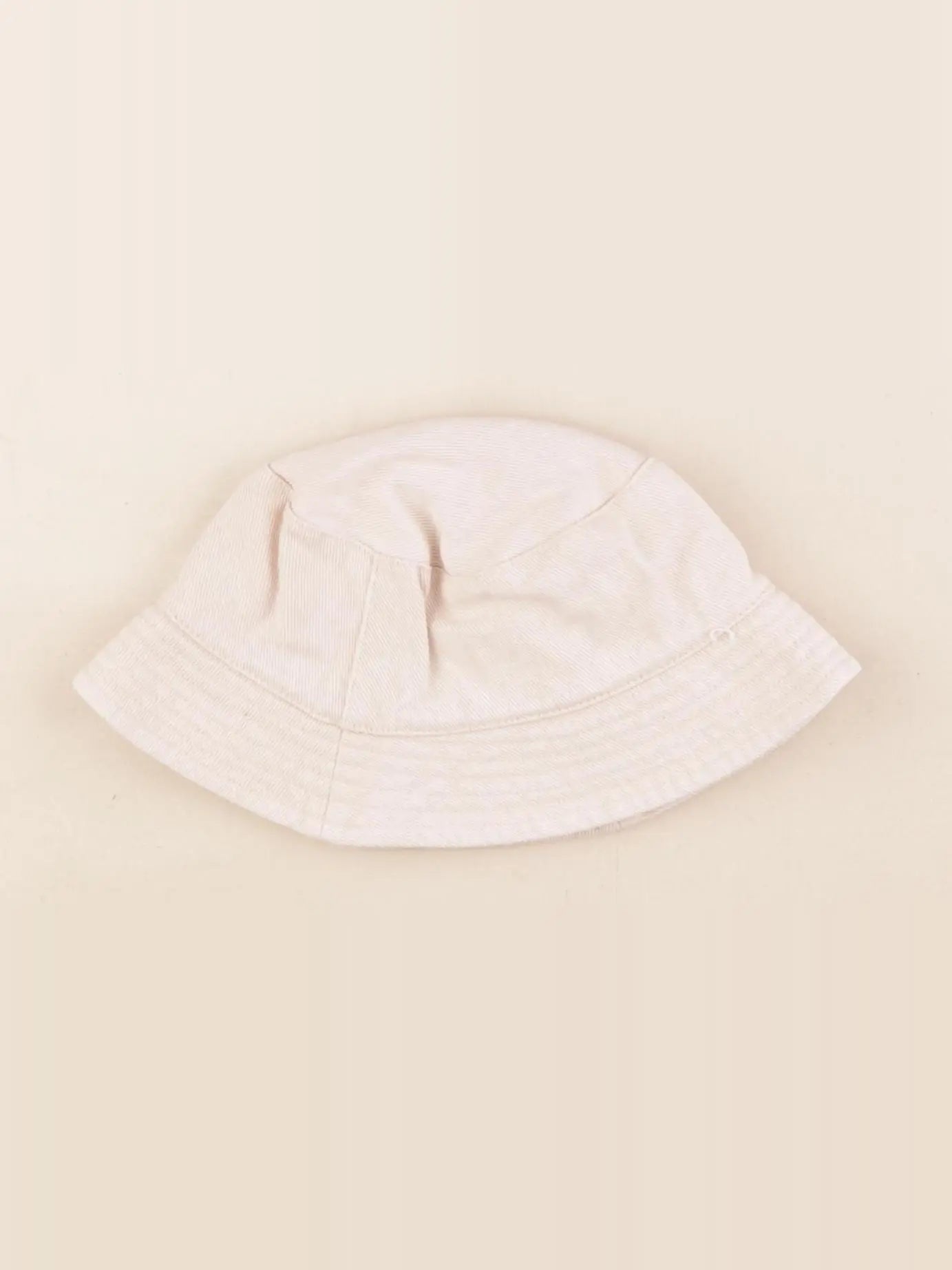 Monoprix - chapeau beige - 7/10 ans