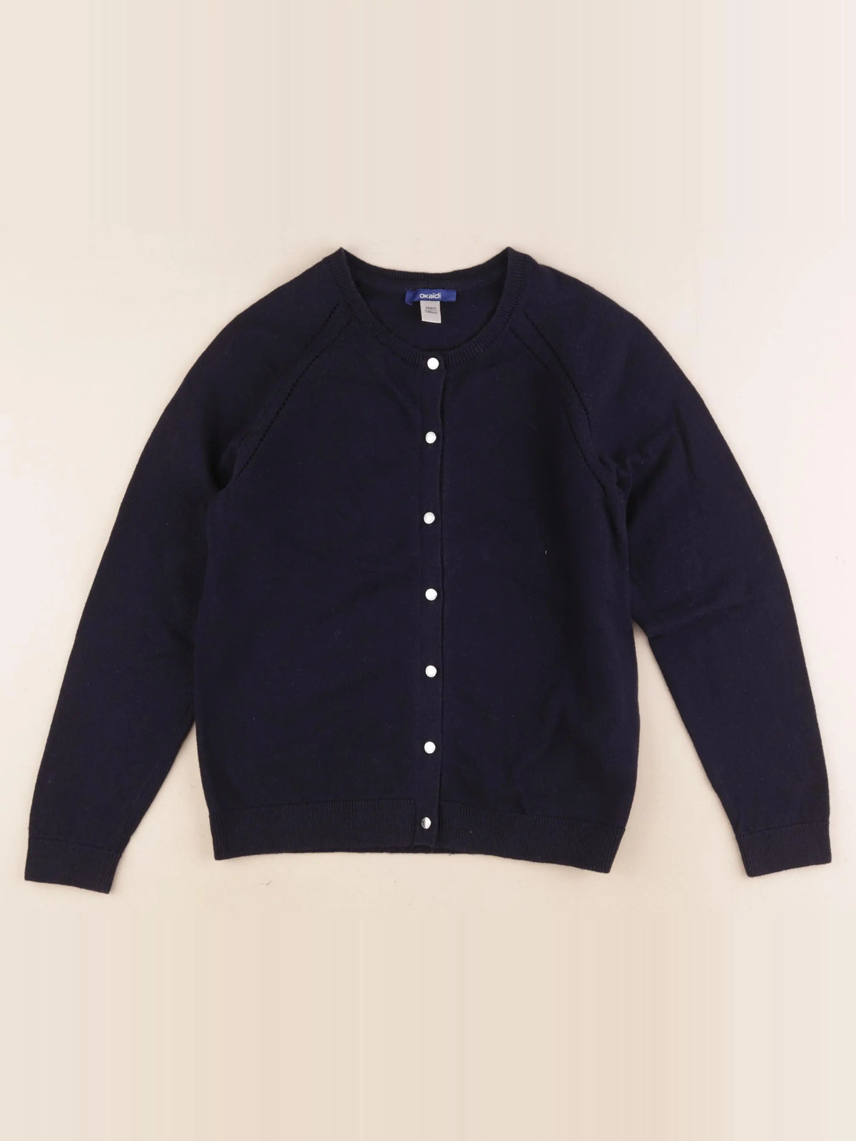 Okaidi - gilet bleu - 10 ans