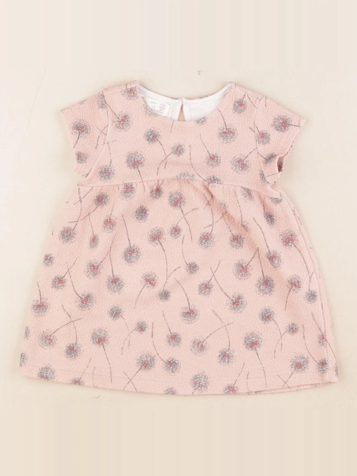 Zara - robe rose - 9 mois