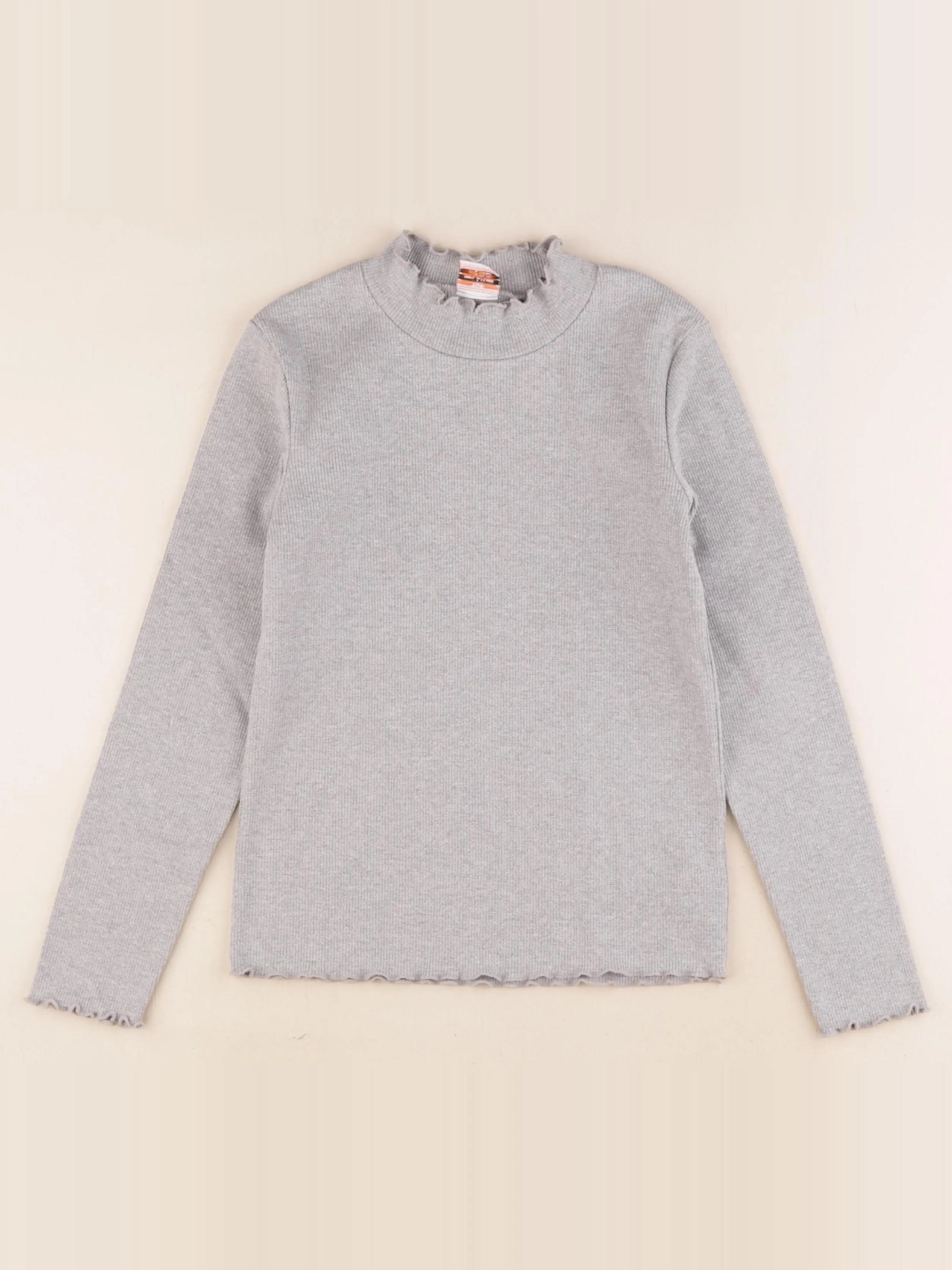 Tape à l'oeil - sous-pull gris, argent - 10 ans