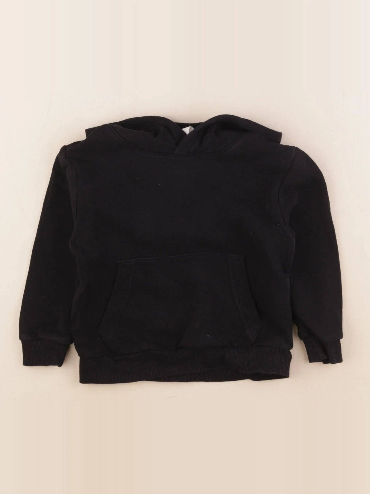 H&M - sweat noir - 2/4 ans