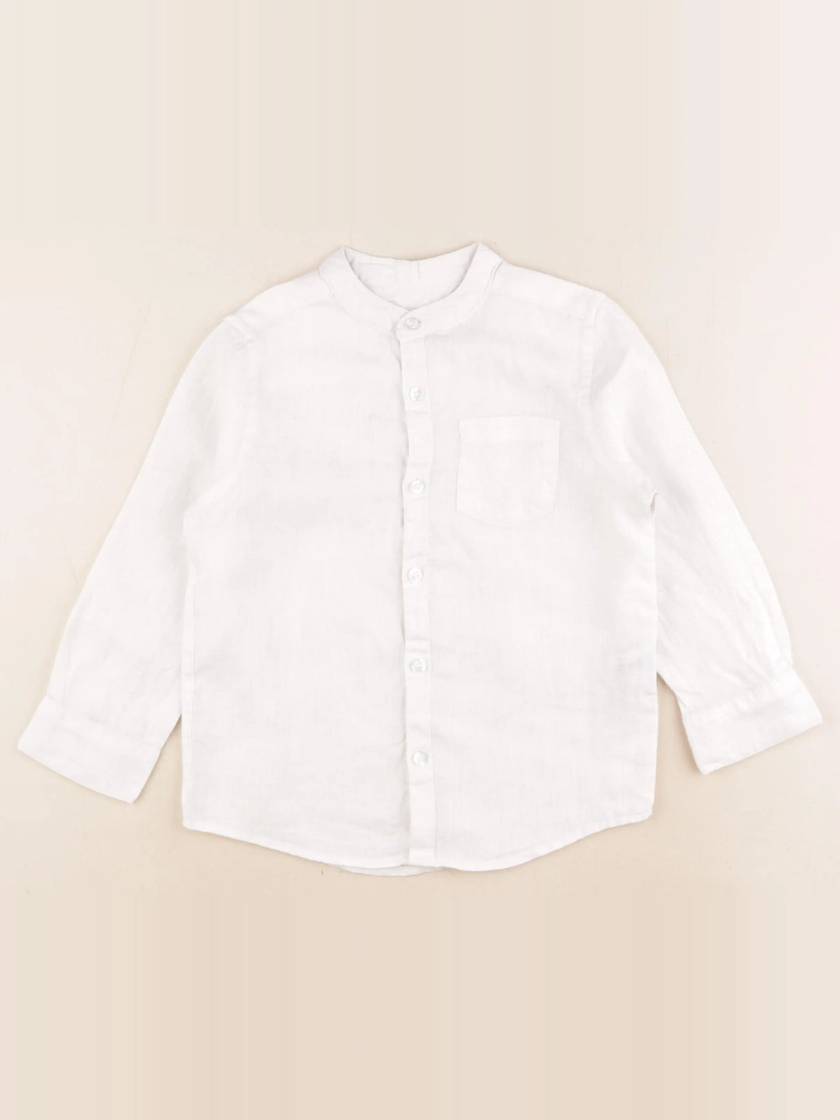 Monoprix - chemise blanc - 4 ans