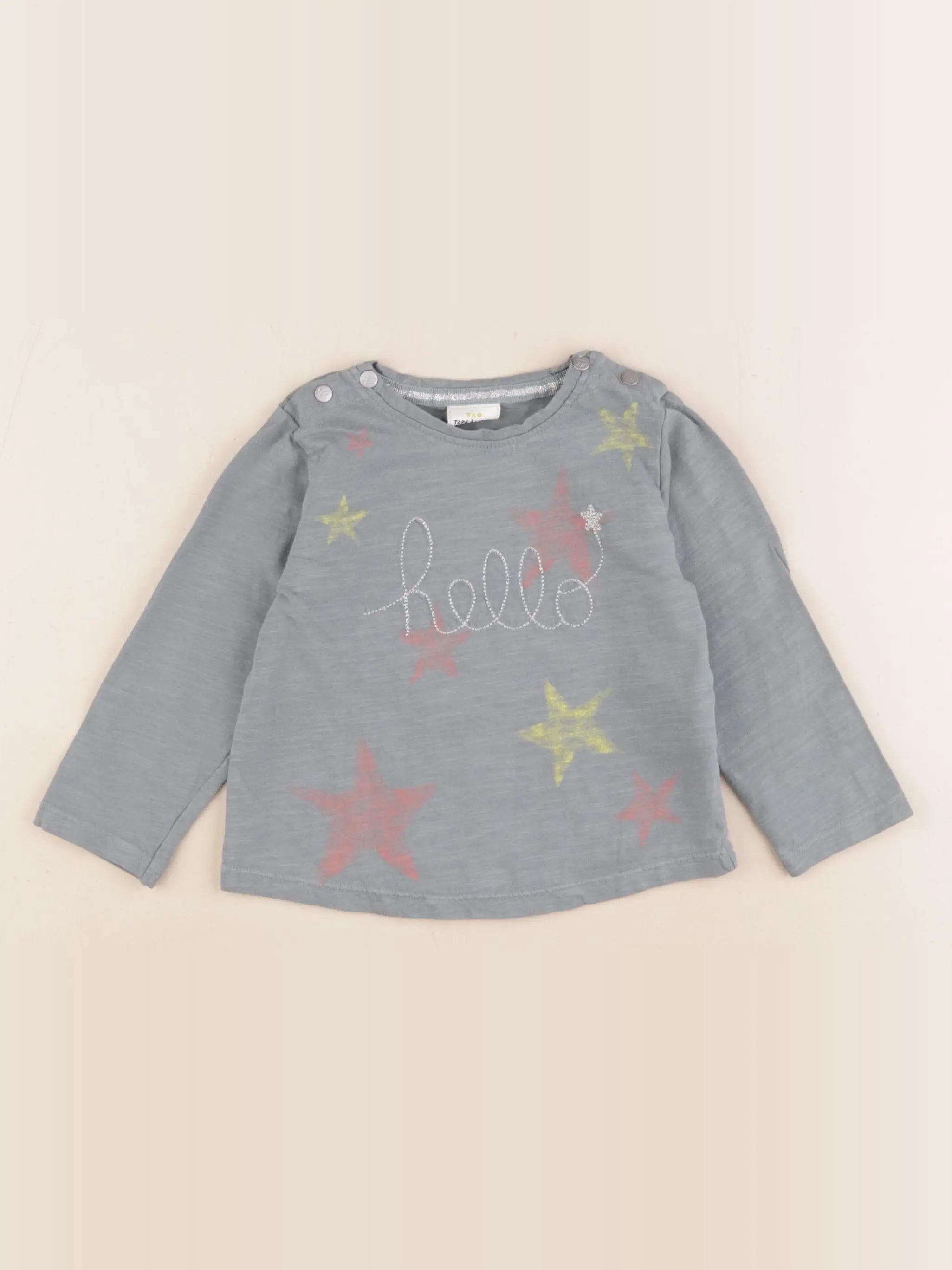 Tape à l'oeil - tee-shirt multicolore - 24 mois
