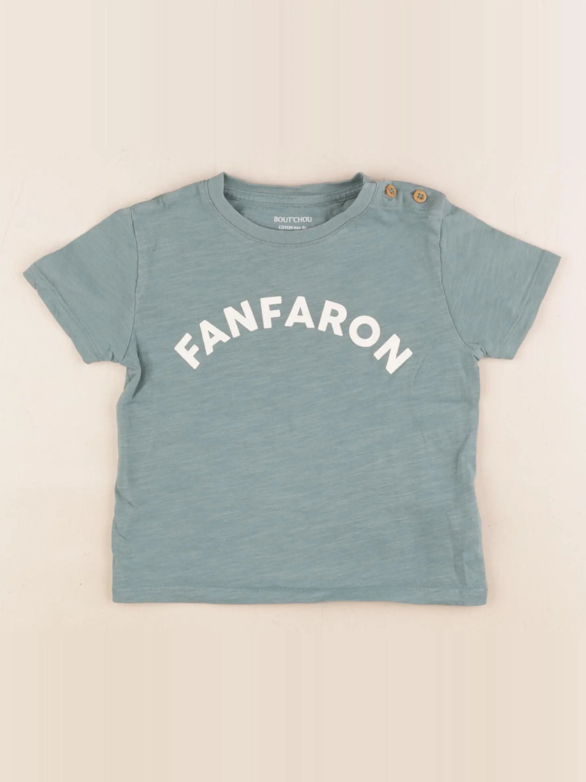 Boutchou - tee-shirt vert - 24 mois