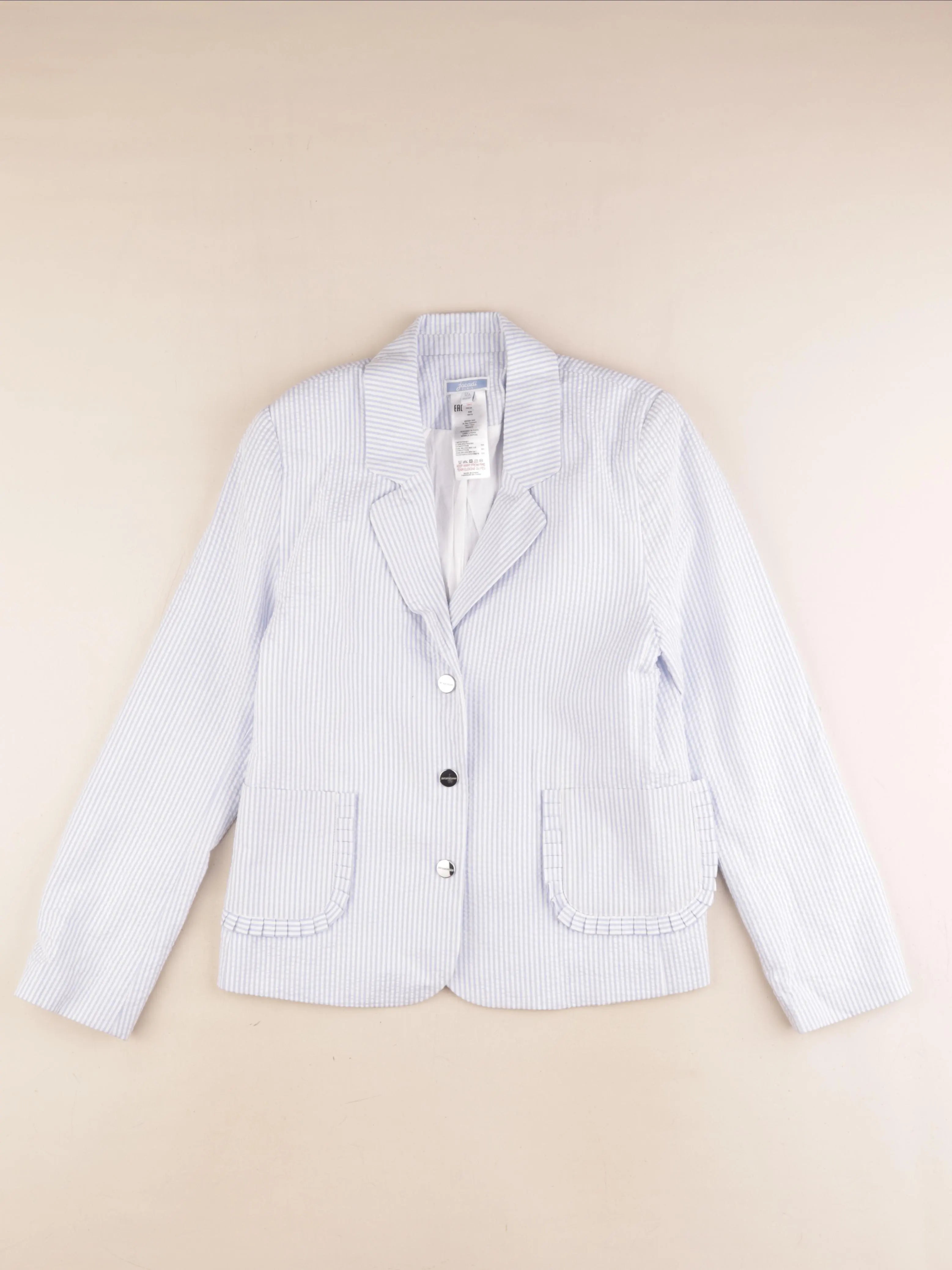 Jacadi - veste blanc, bleu - 12 ans