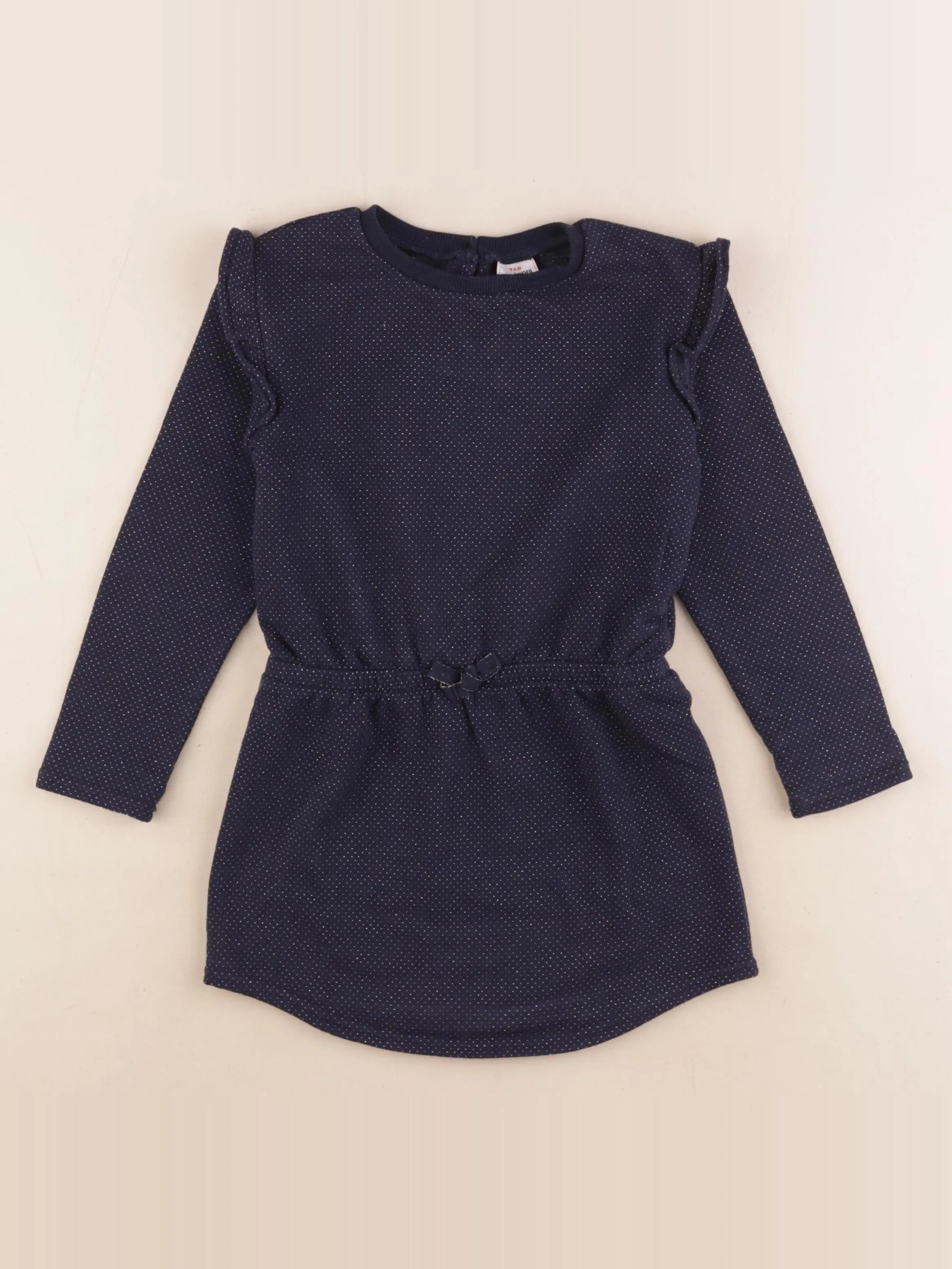 Tape à l'oeil - robe bleu, or - 4 ans