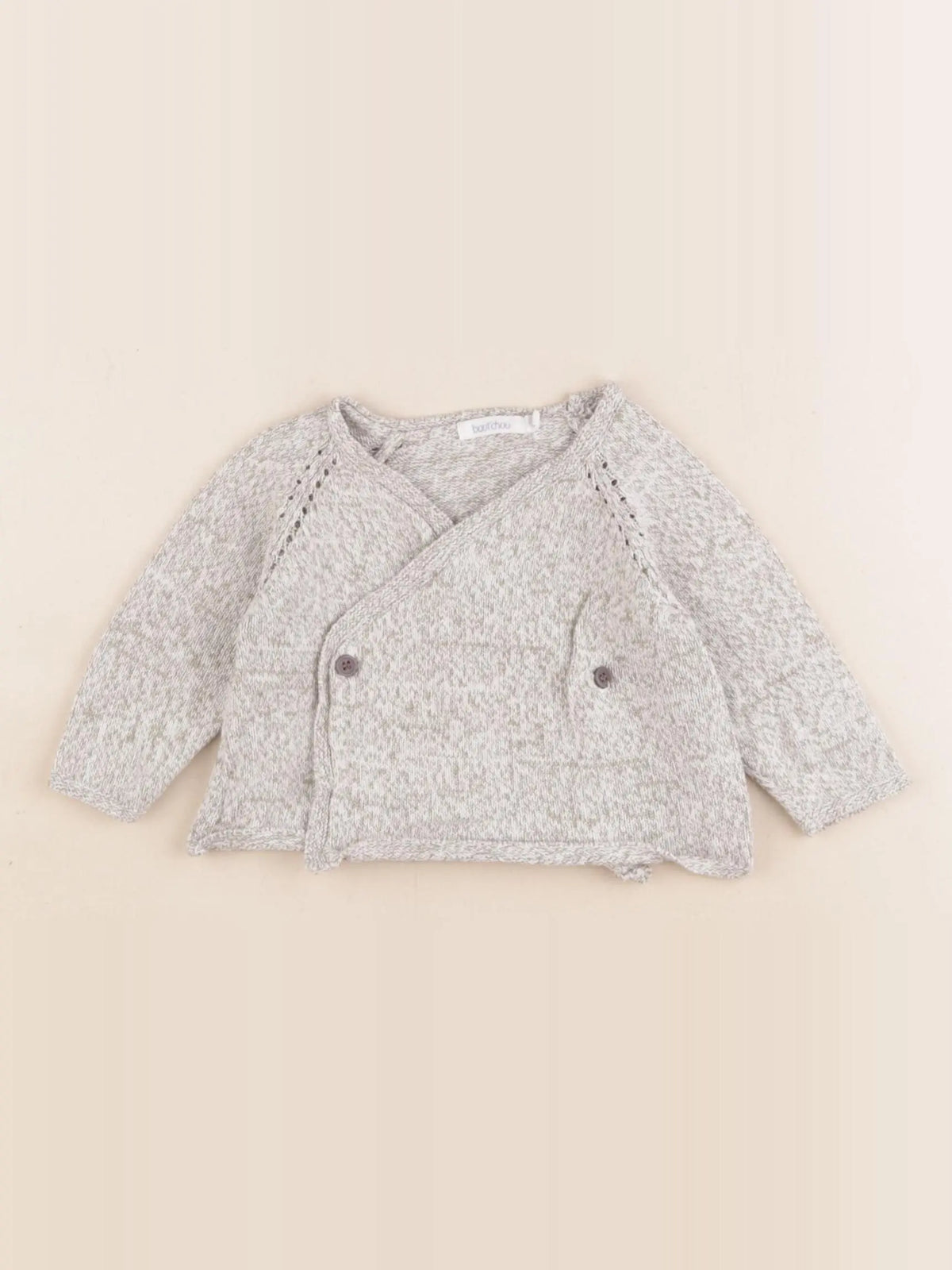 Boutchou - gilet vert - 3 mois